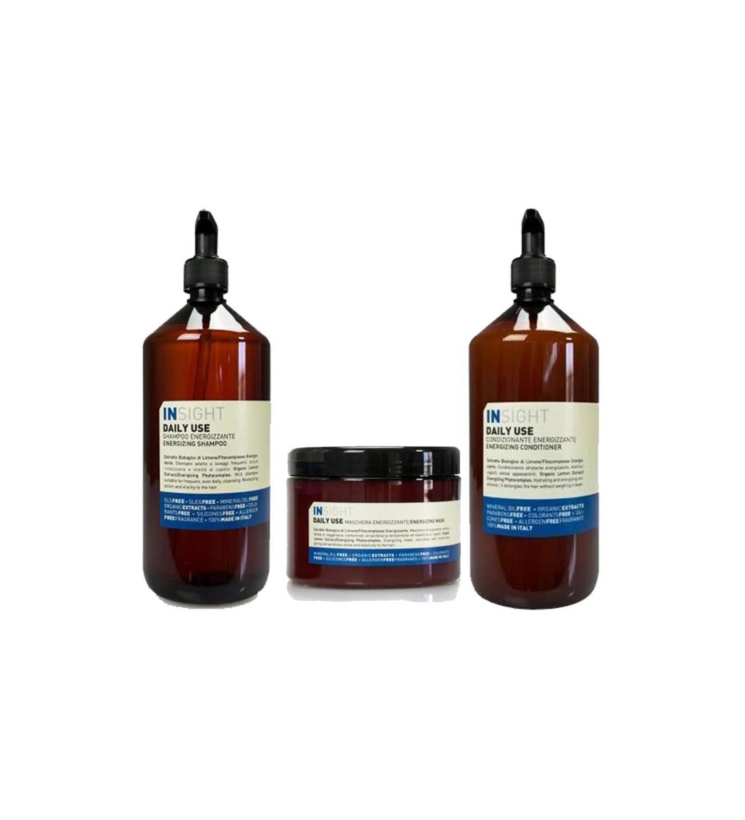 Insight Insight Daily Use Shampoo 900ml+Hair Conditioner 900ml+Mask 500