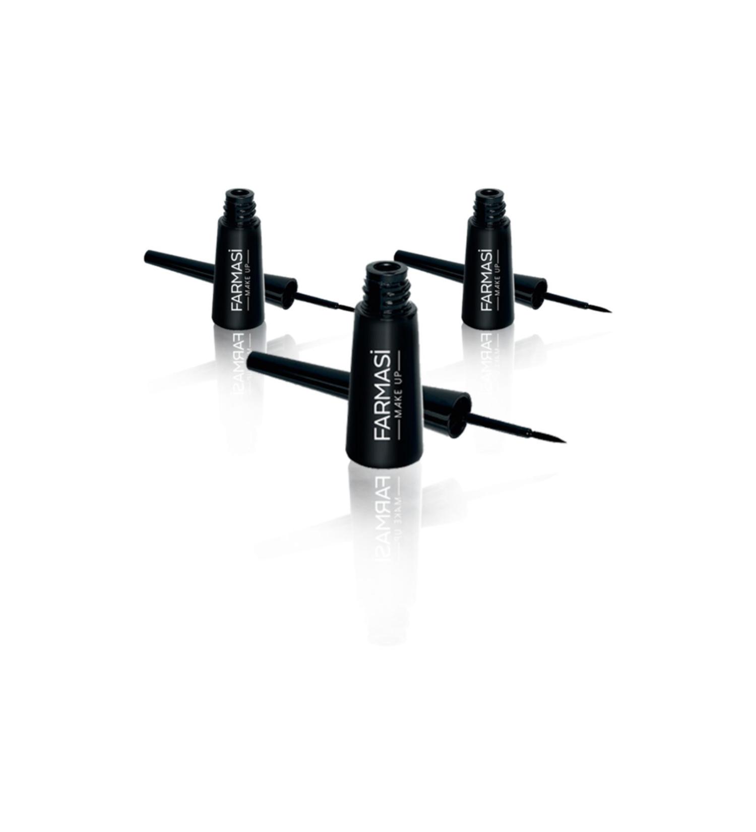 Farmasi Deep Look Thick Tip Eyeliner-4.5 Gr 3 Pieces