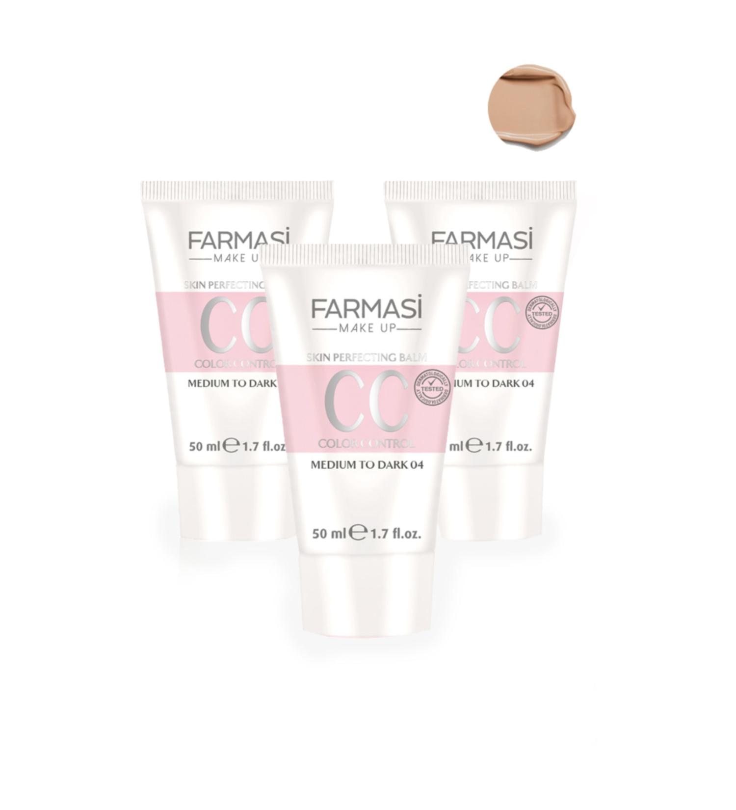 Farmasi CC All In One Cream Medium to Dark - 50 ml 3 Pieces