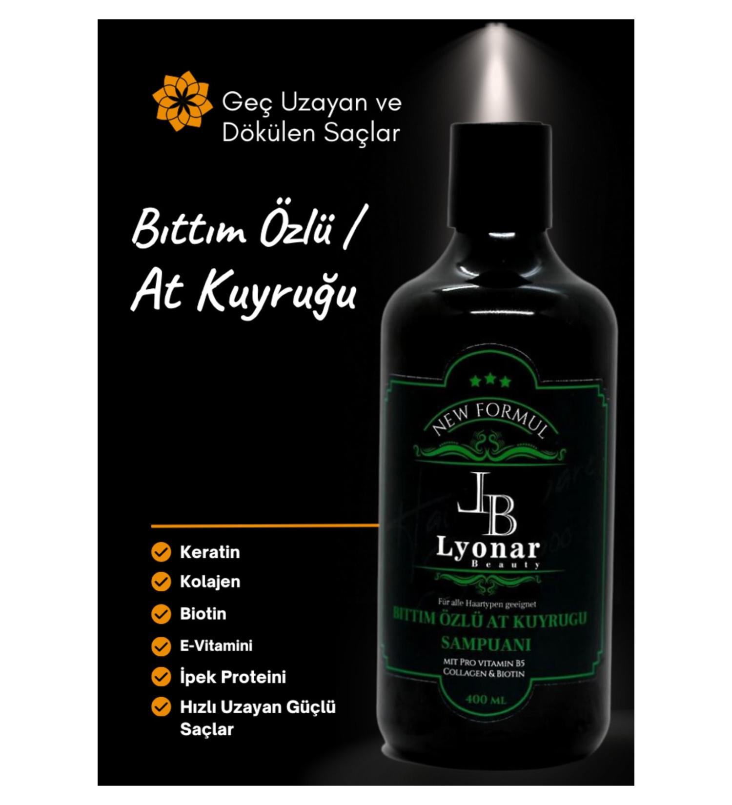 Lyonar B tt m Essence Horsetail Shampoo 400ml Contains Keratin Biotin and Collagen New Formula - Buy Online on GoSupps.com