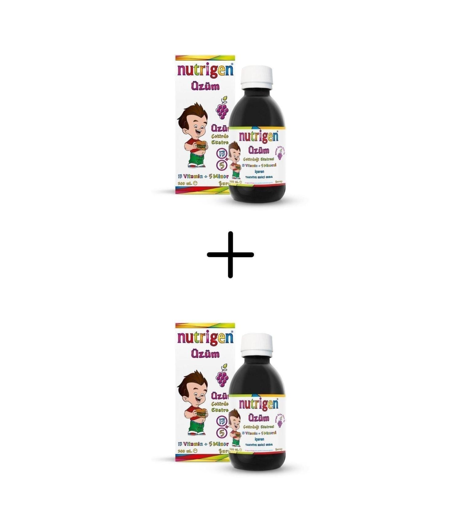 Nutrigen Grape Seed Extract 200 ml Syrup X 2 - Buy Online on GoSupps.com