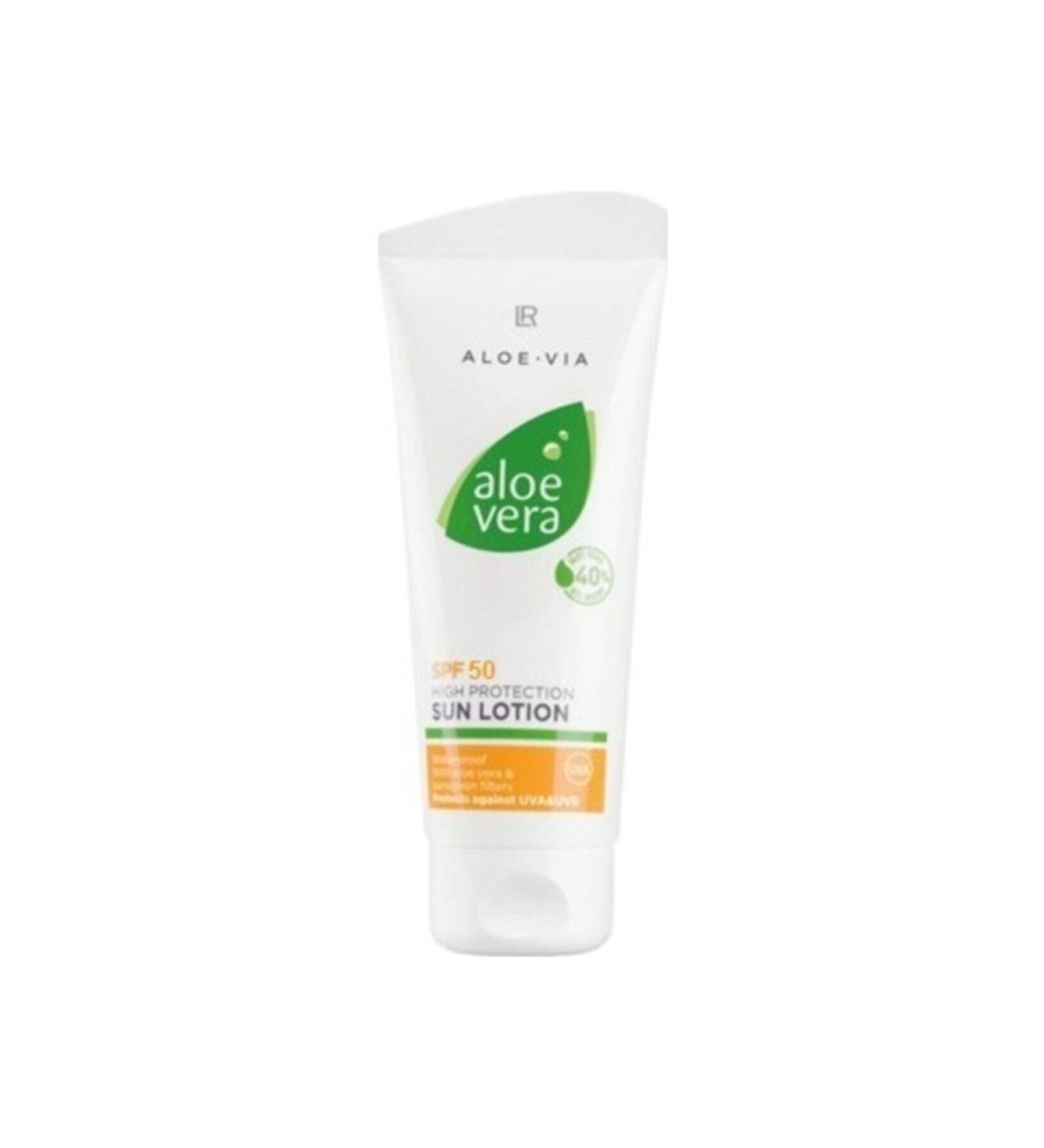 Novalis Aloe Vera Lr Aloe Vera 50 Factor Sun Lotion 75ml