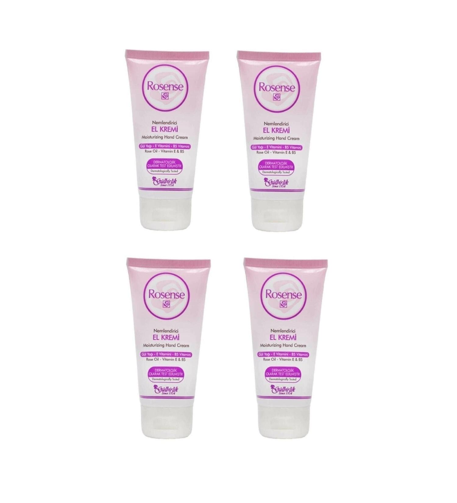 Rosense Moisturizing Hand Cream 20 Ml X 4 Pieces - Buy Online on GoSupps.com