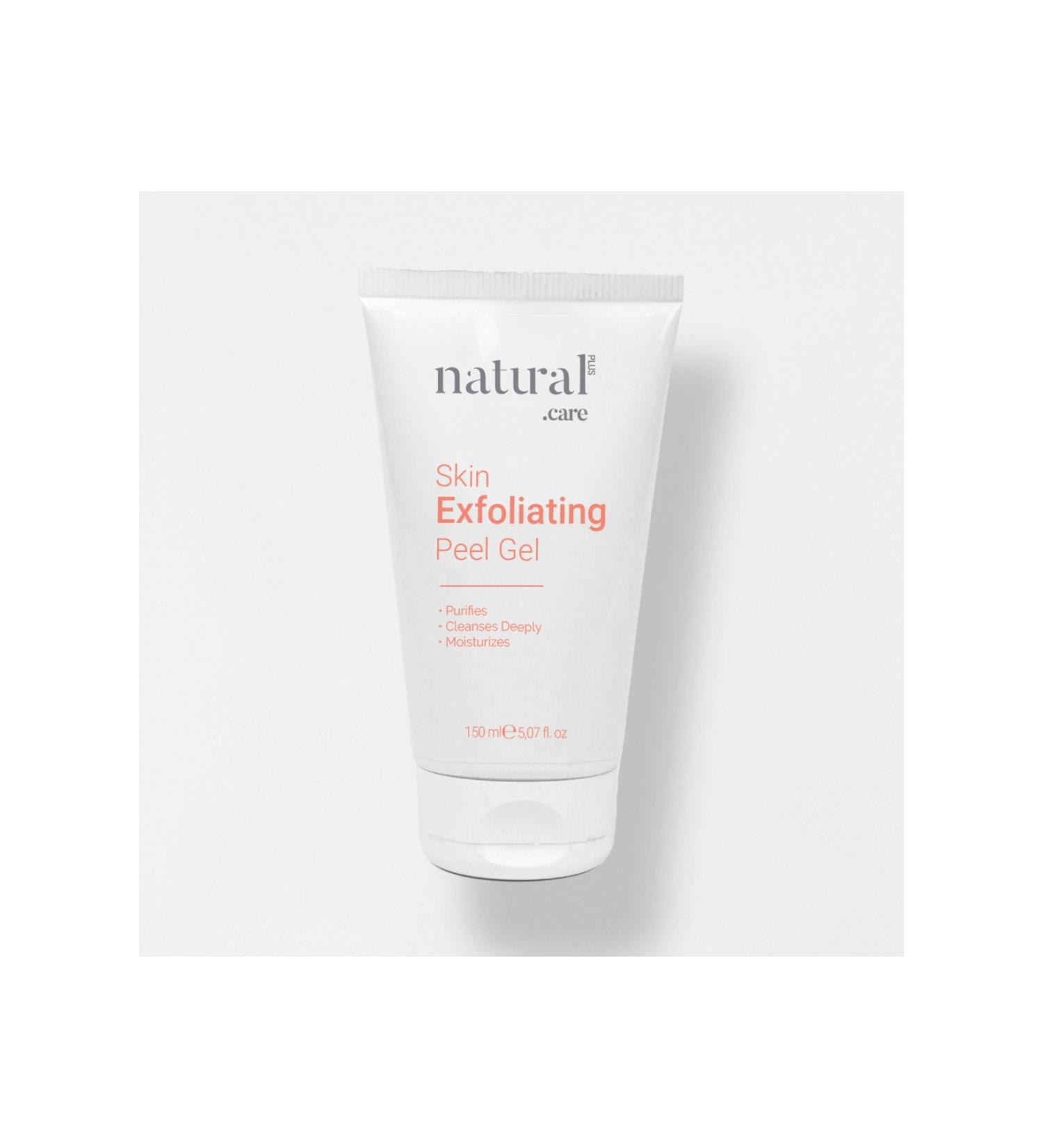 Natural Care Purifying Peeling Gel - Anti-Acne and Anti-Blemish Face and Body Cleansing Gel 150 ml