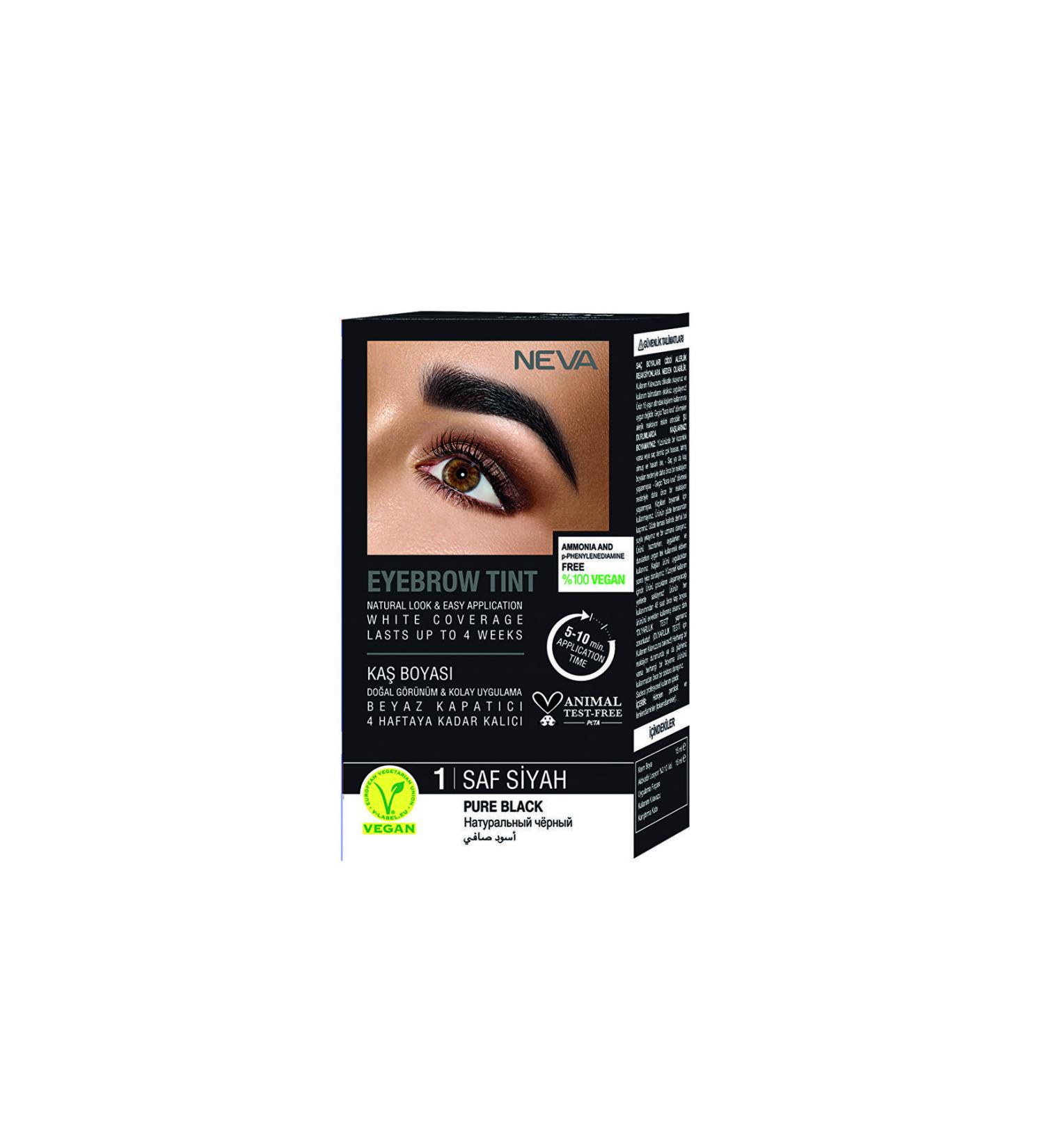 Neva Eyebrow Dye - 1 Pure Black