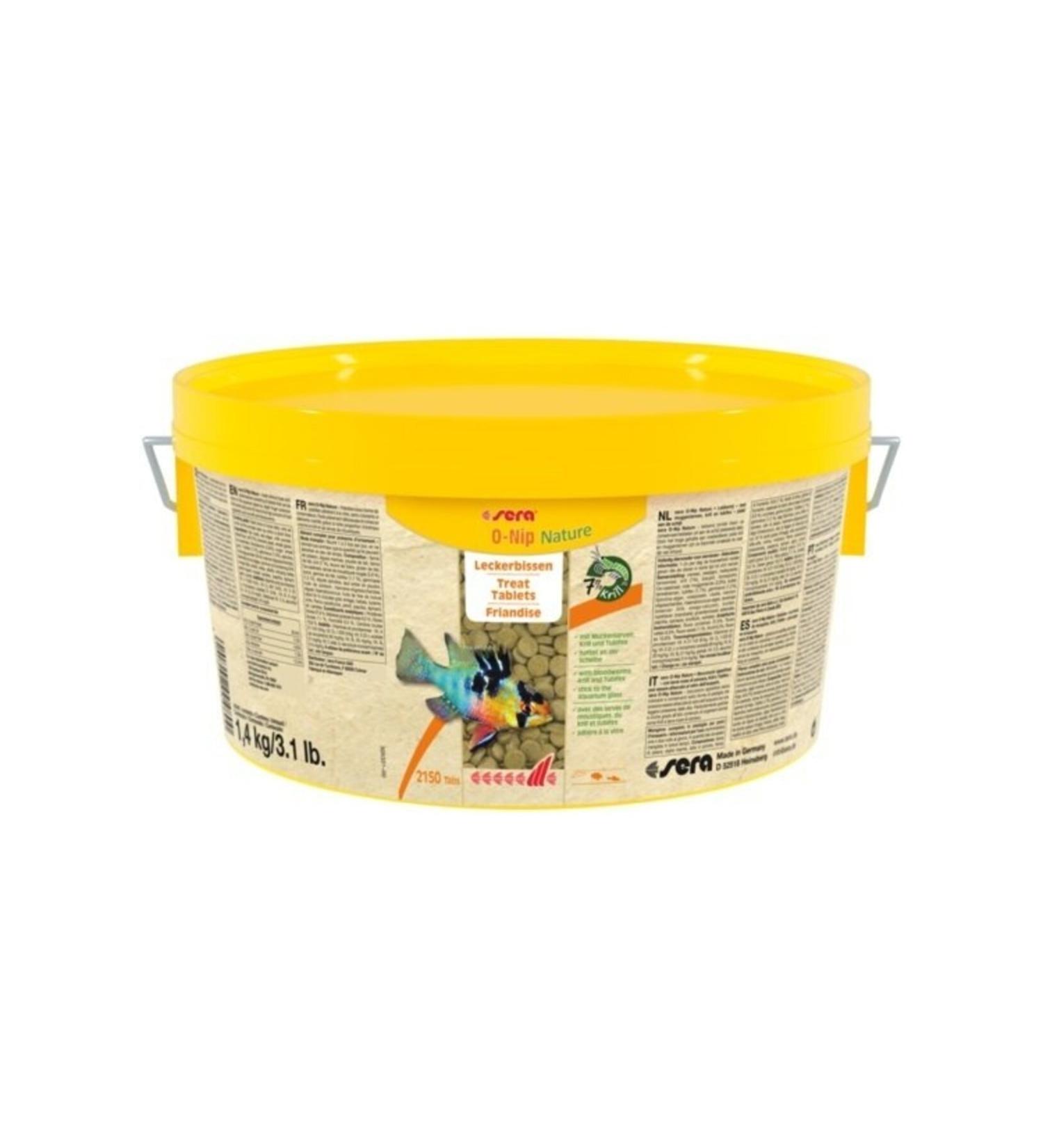Sera O-Nip Nature Bucket 2 L / 2150 Tabs