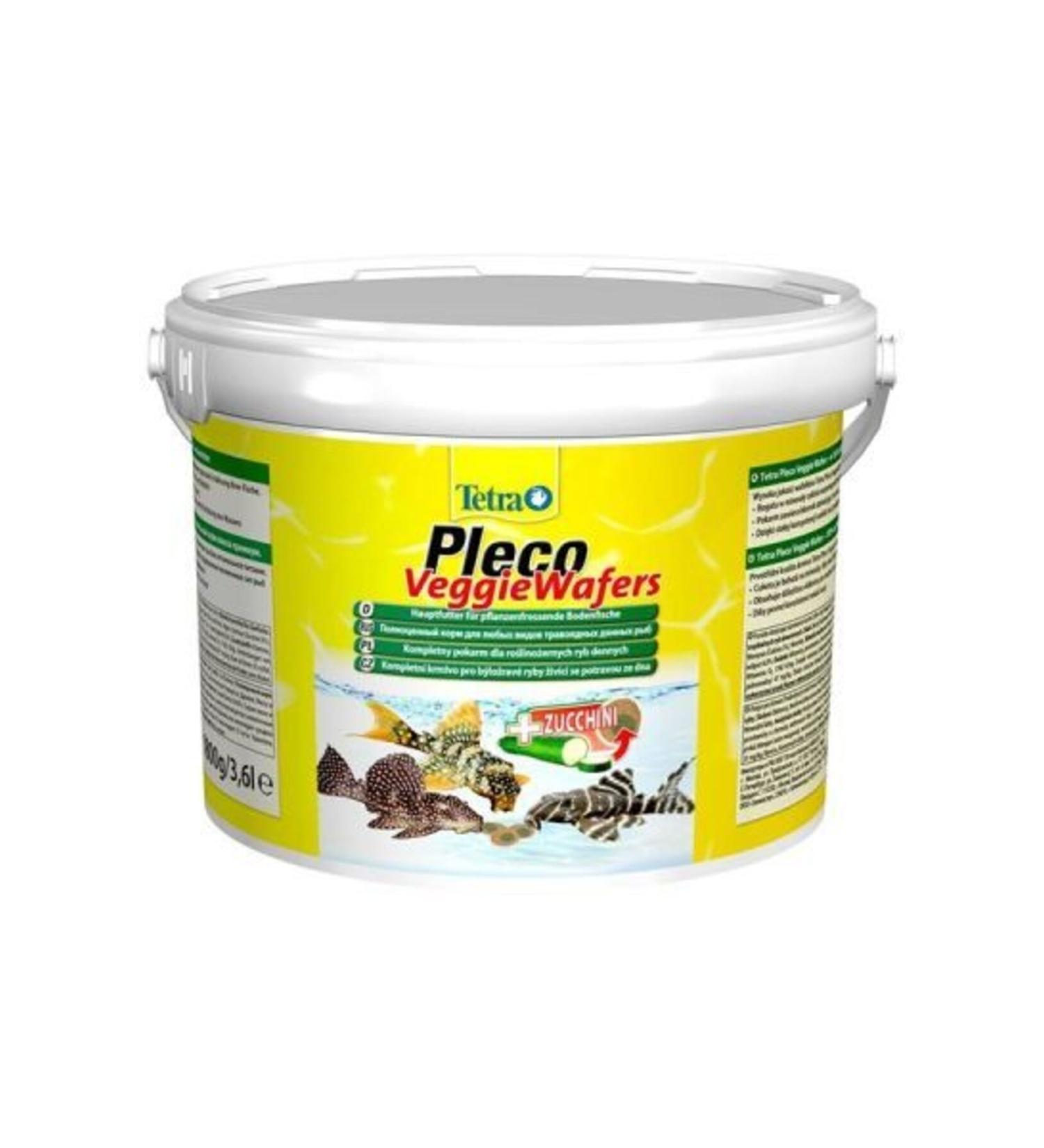 Tetra Pleco Veggie Wafers 3.6 L / 1800 Gr Bucket