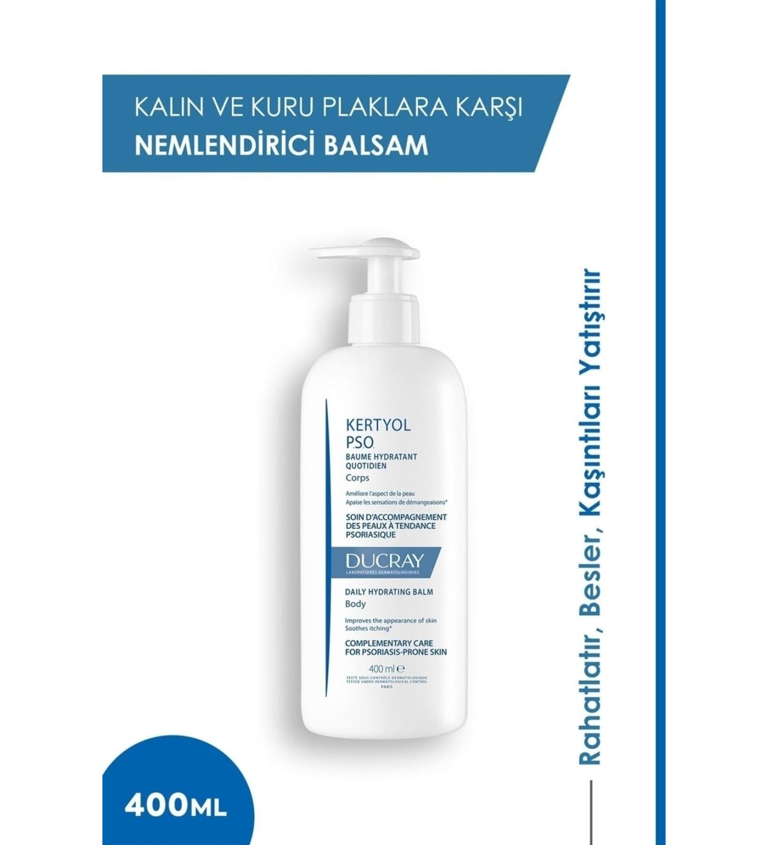 Ducky Ducray Kertyol Pso Baume 400 Ml Daily Moisturizing Balsam (dcx101)