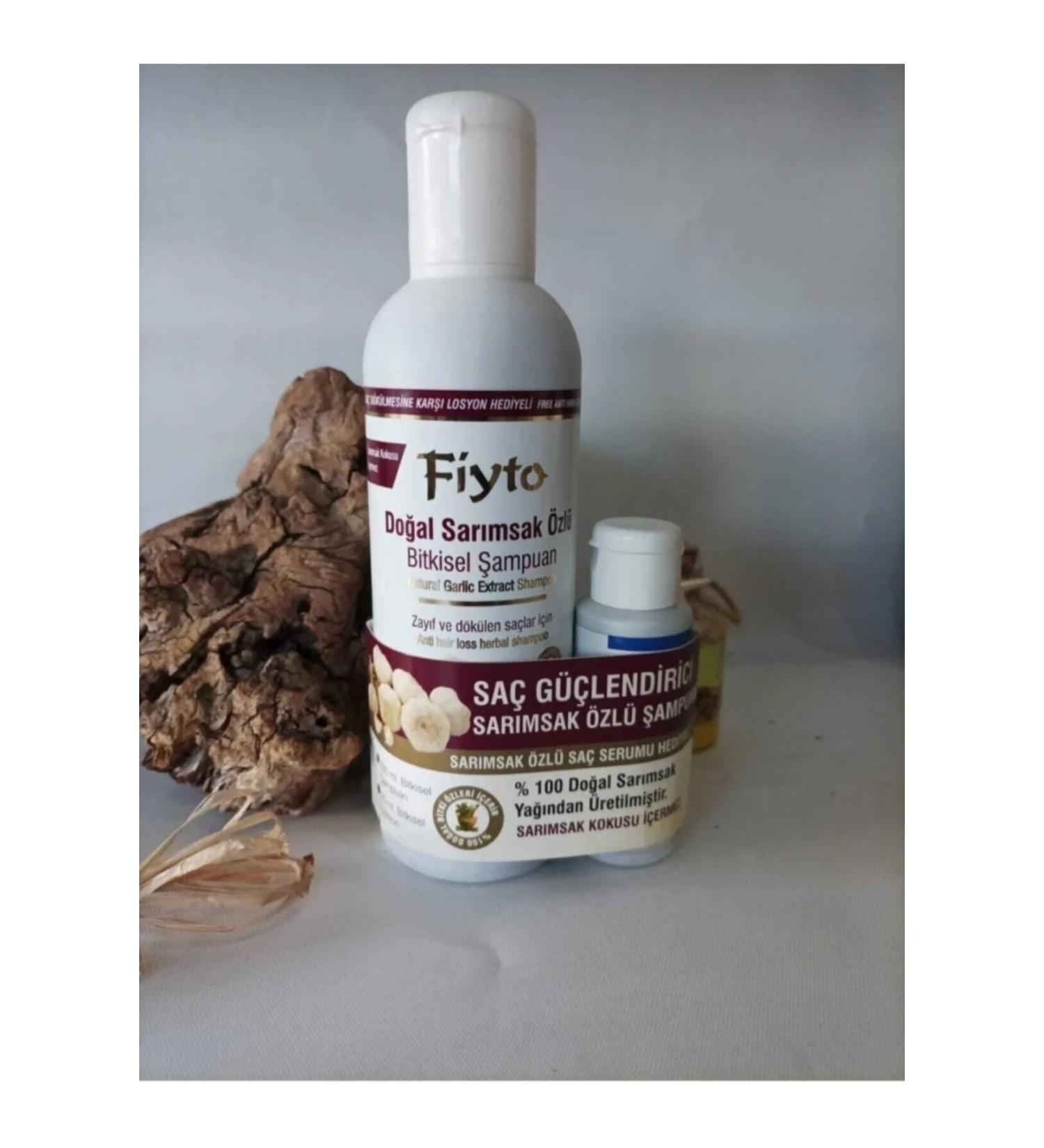 AKSAT CARETT Fiyto black garlic shampoo