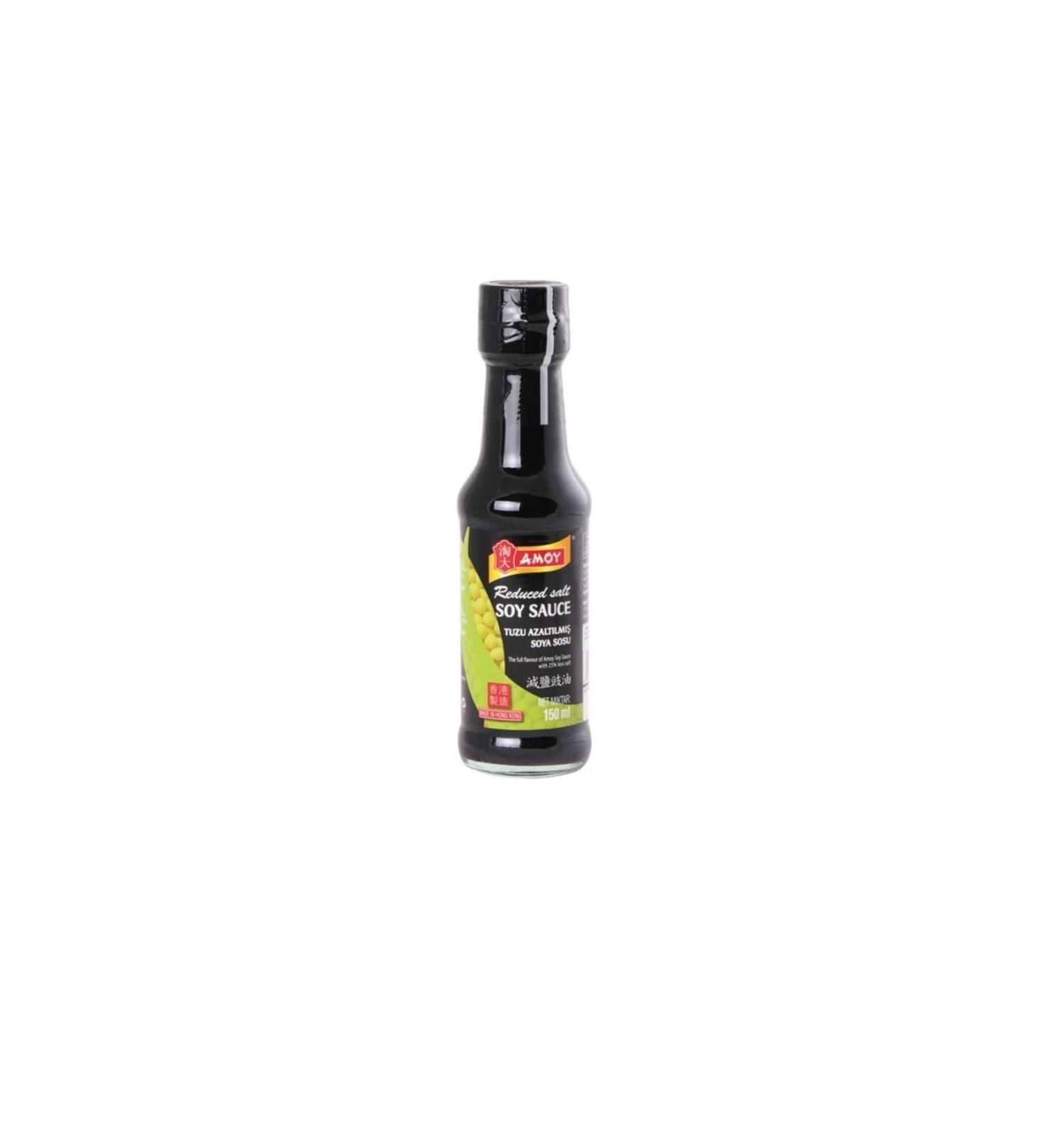 Amoy Soy Sauce Reduced Salt 150 Ml