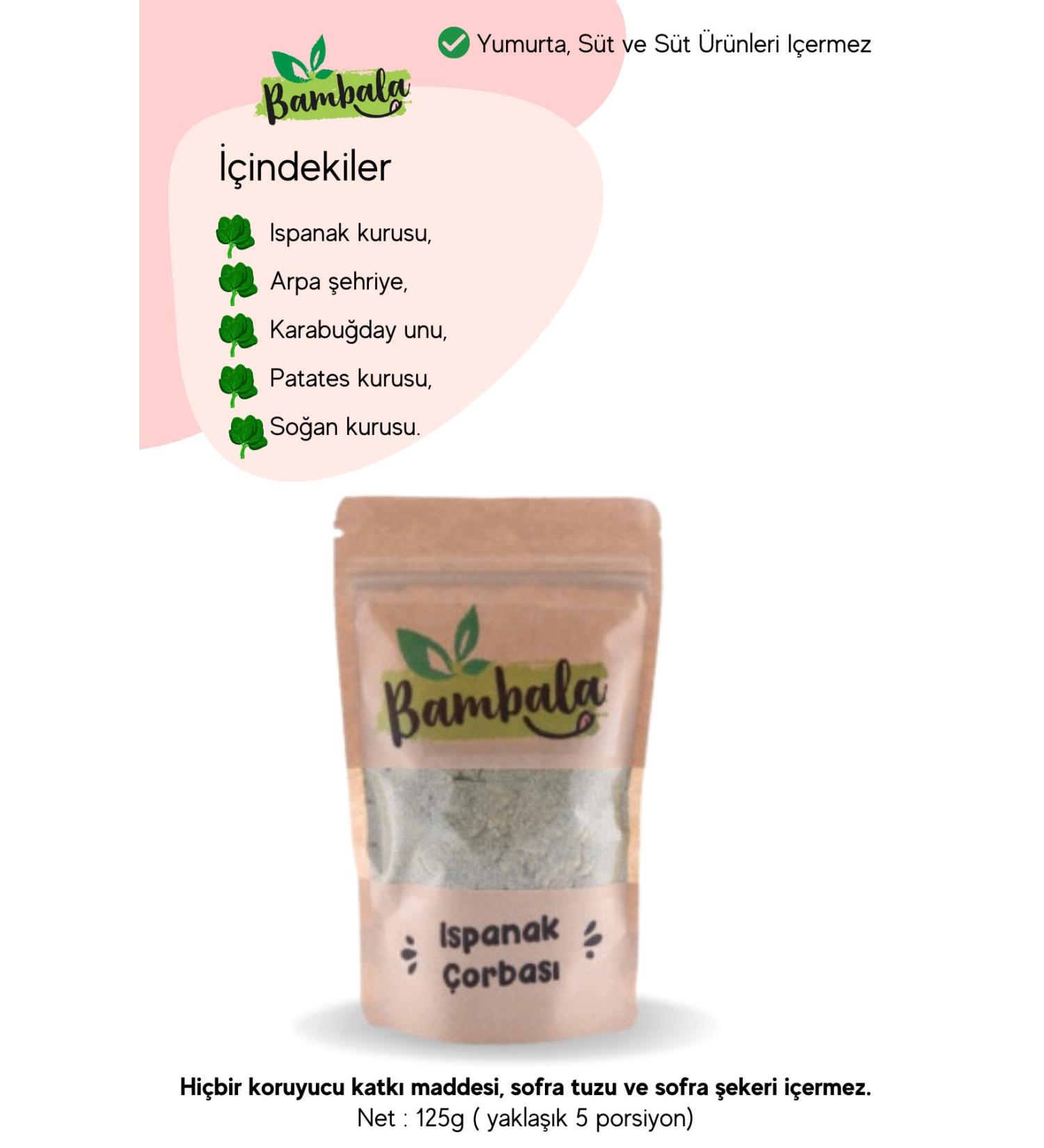 Bambala Spinach Soup Eggless and Dairy-Free (100g) - Buy Online on GoSupps.com
