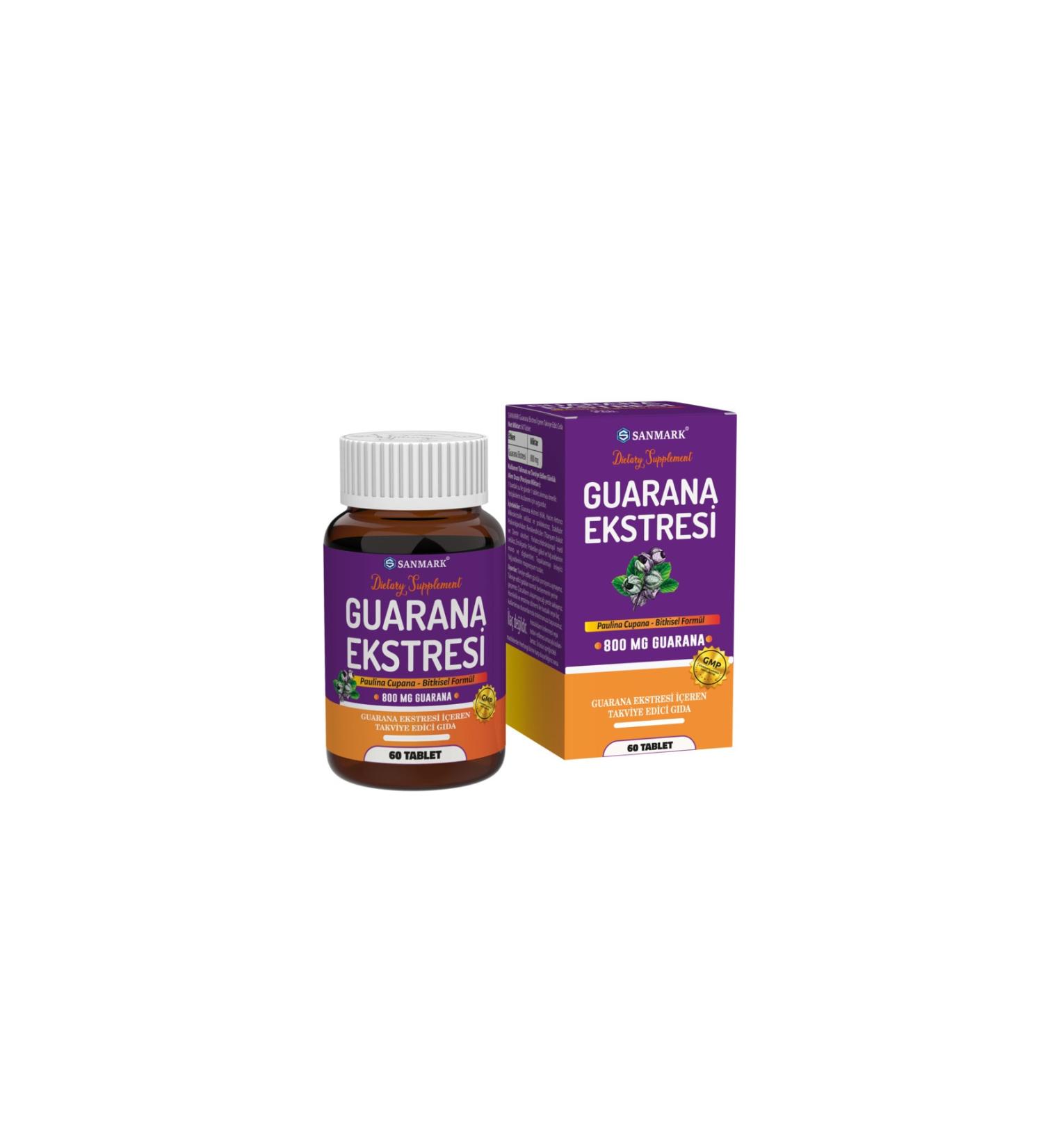 SANMARK Guarana Extract 60 Tablets