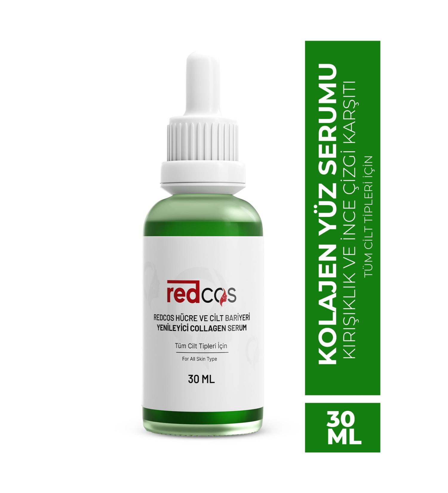 redCOS Anti-Wrinkle and Line Skin Smoothing Collagen Serum Acasia Collagen 3% Antiaging X50 - Buy Online on GoSupps.com