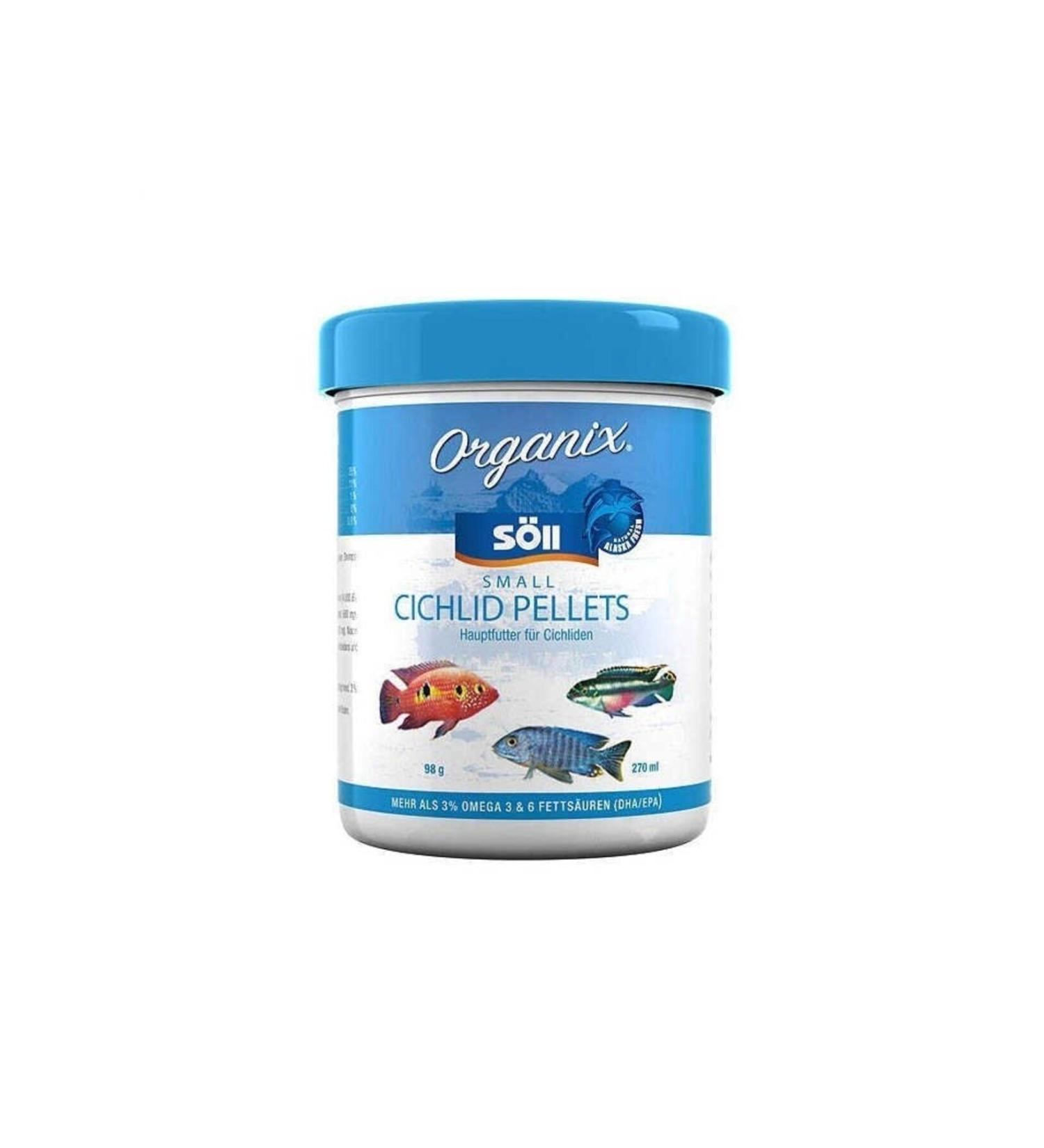 Organix ORGANIX Small Cichlid Pellets 182gr