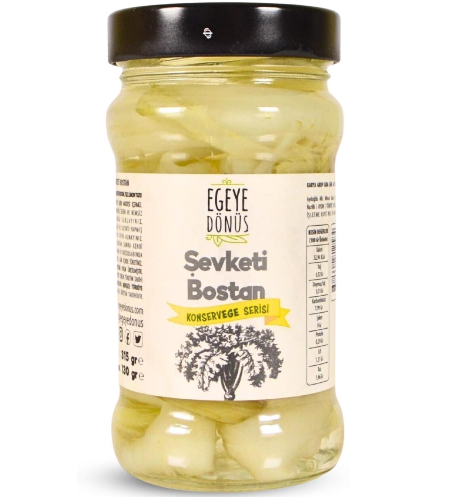 RETURN TO THE AEGEAN evketi Bostan Canned Food - Akk z Herb (Ready to Eat for Appetizers Salads) - 315 Gr. - Buy Online on GoSupps.com