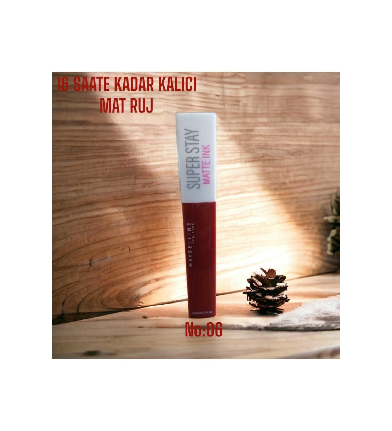 SONES COSMETICS Maybelline New York Lipstick No:6