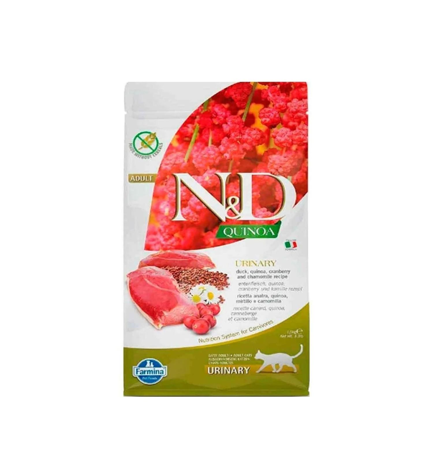 N & D QUINOA GRAIN-FREE URINARY DUCK 300 GR