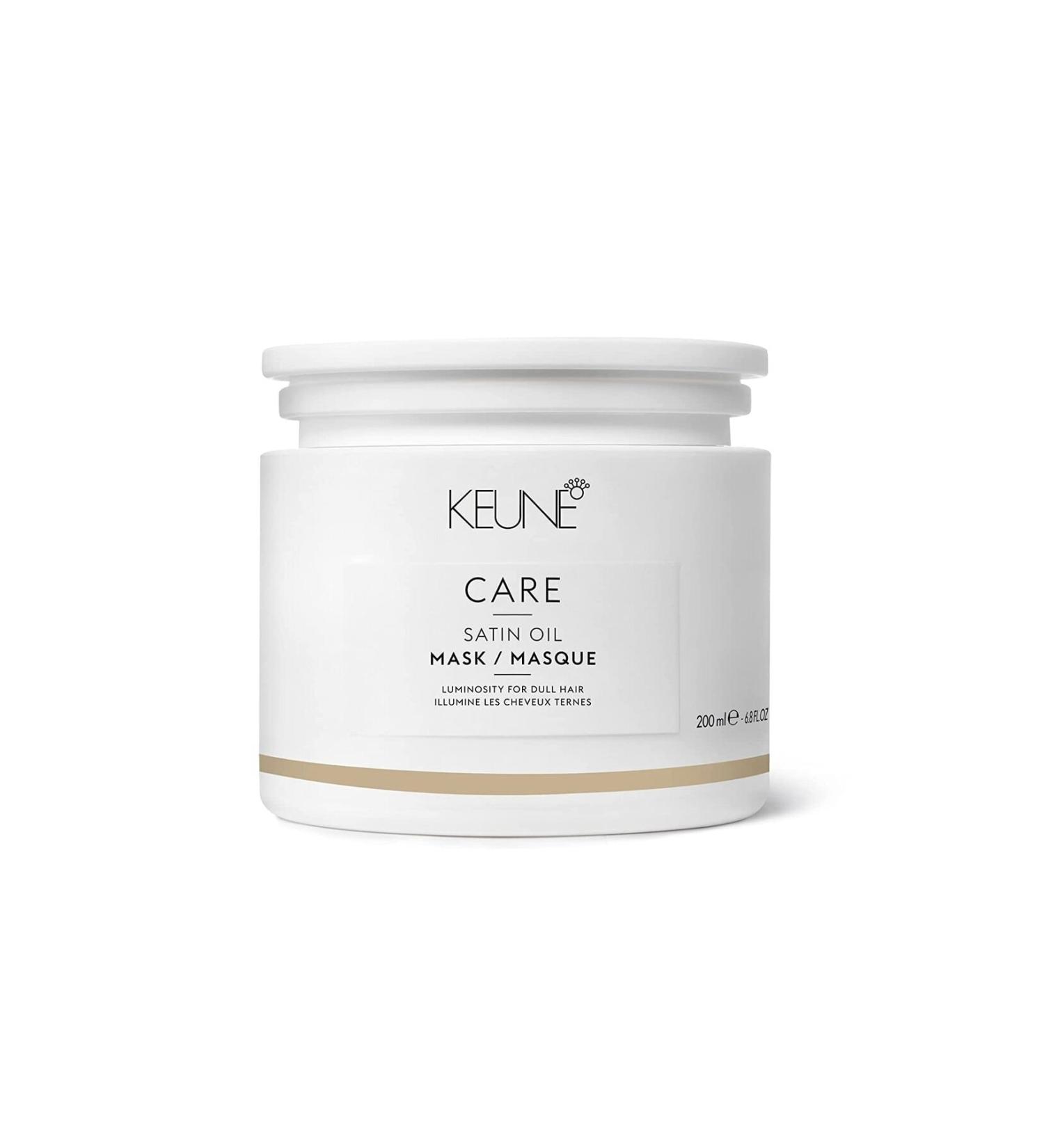 Keune Vegan Care Satin Oil Mask Moisturizing Mask for Dry Hair 200ml 21316 - Buy Online on GoSupps.com