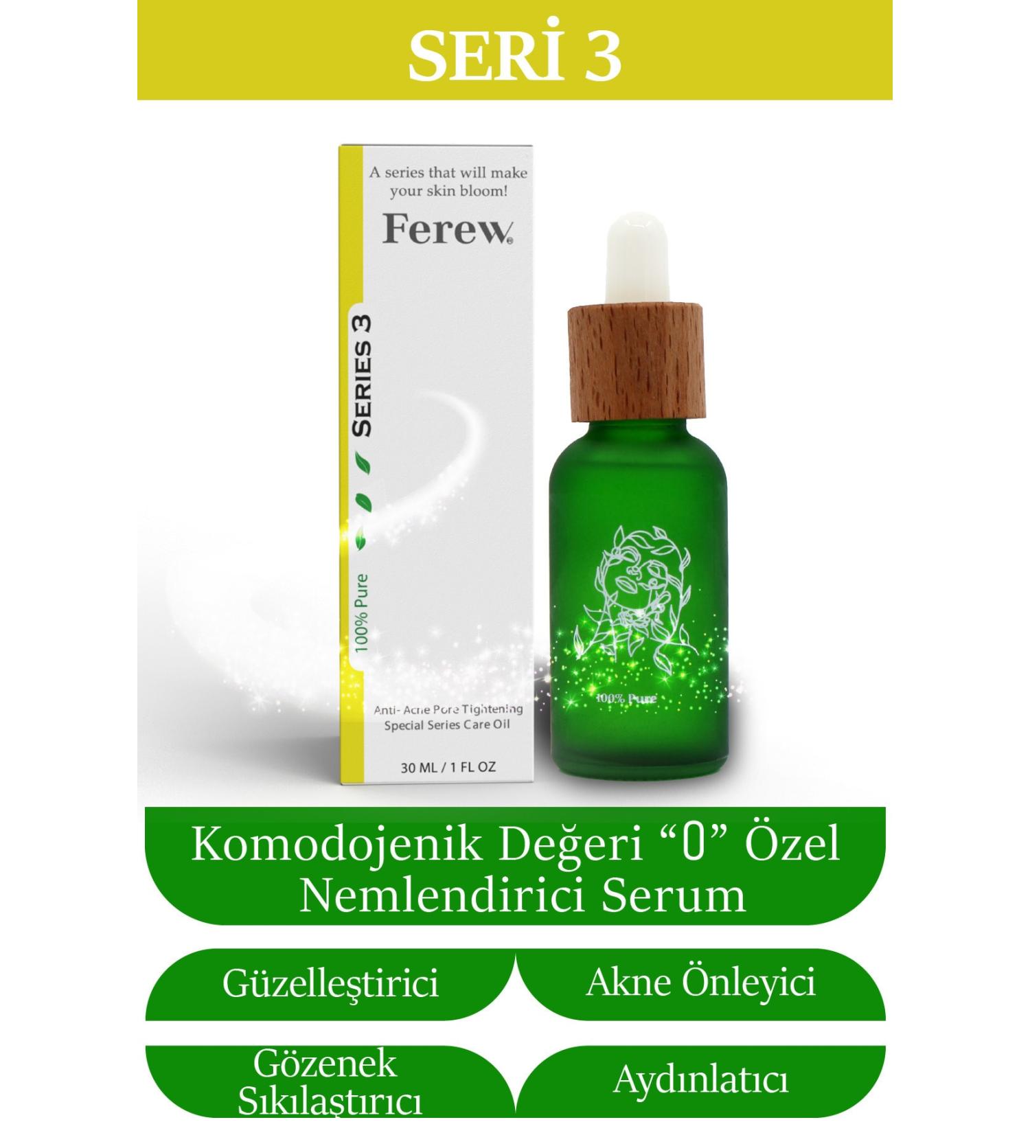 ferew Acne Pimples Redness Blackhead Removal Helps 0 Natural Squalene Skin Care Serum 30ml - Buy Online on GoSupps.com