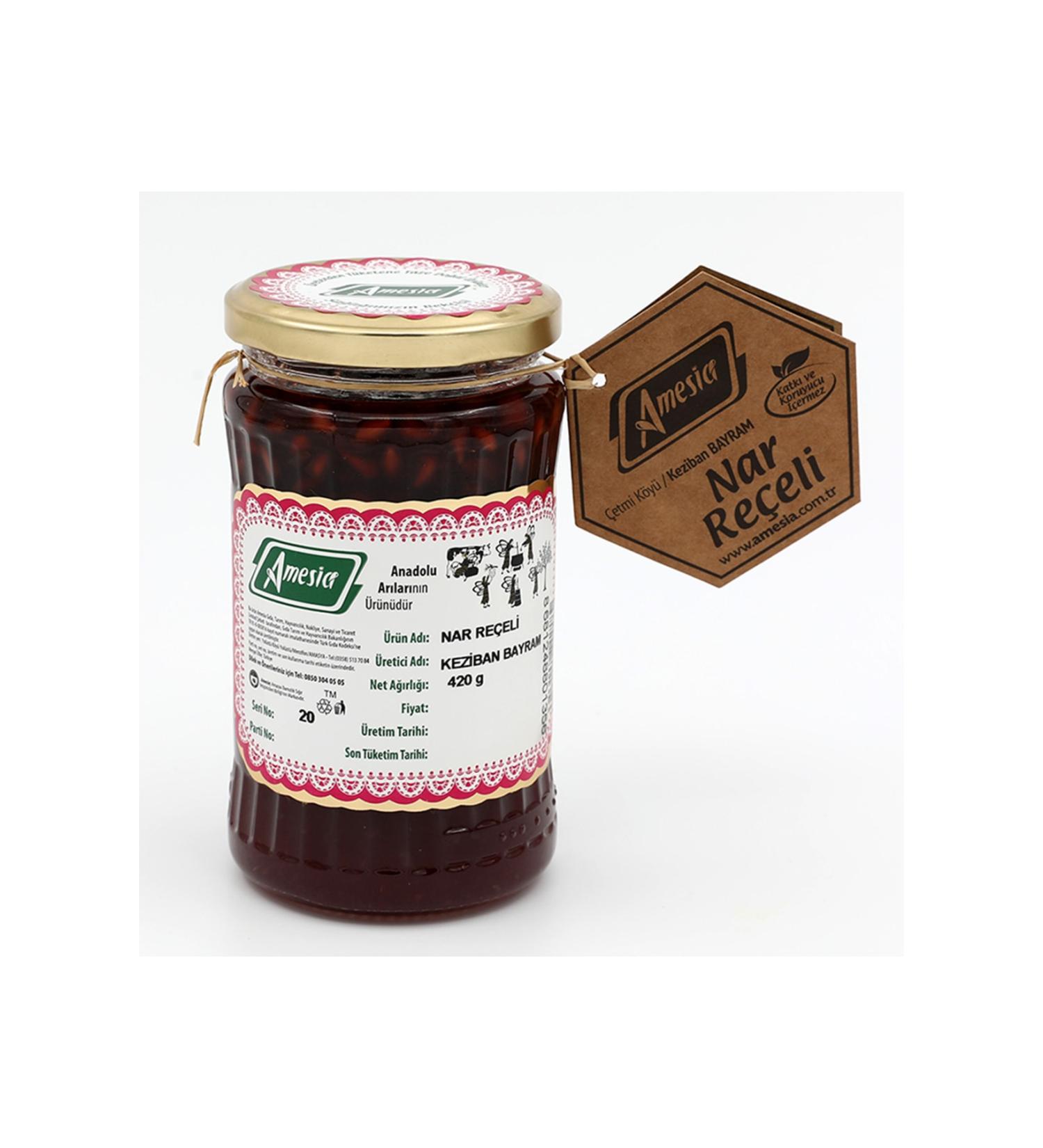 Amesia Pomegranate Jam 420 Gr.