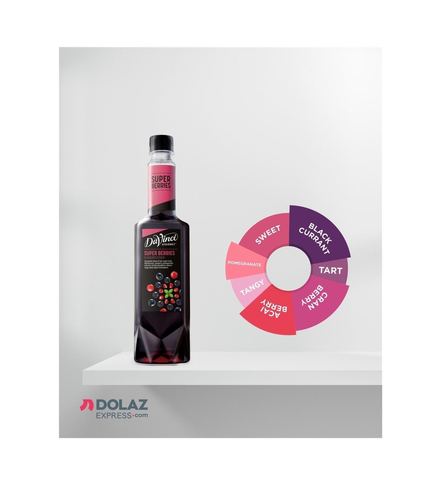 DaVinci Gourmet Red Fruit Flavored Syrup 750 ml