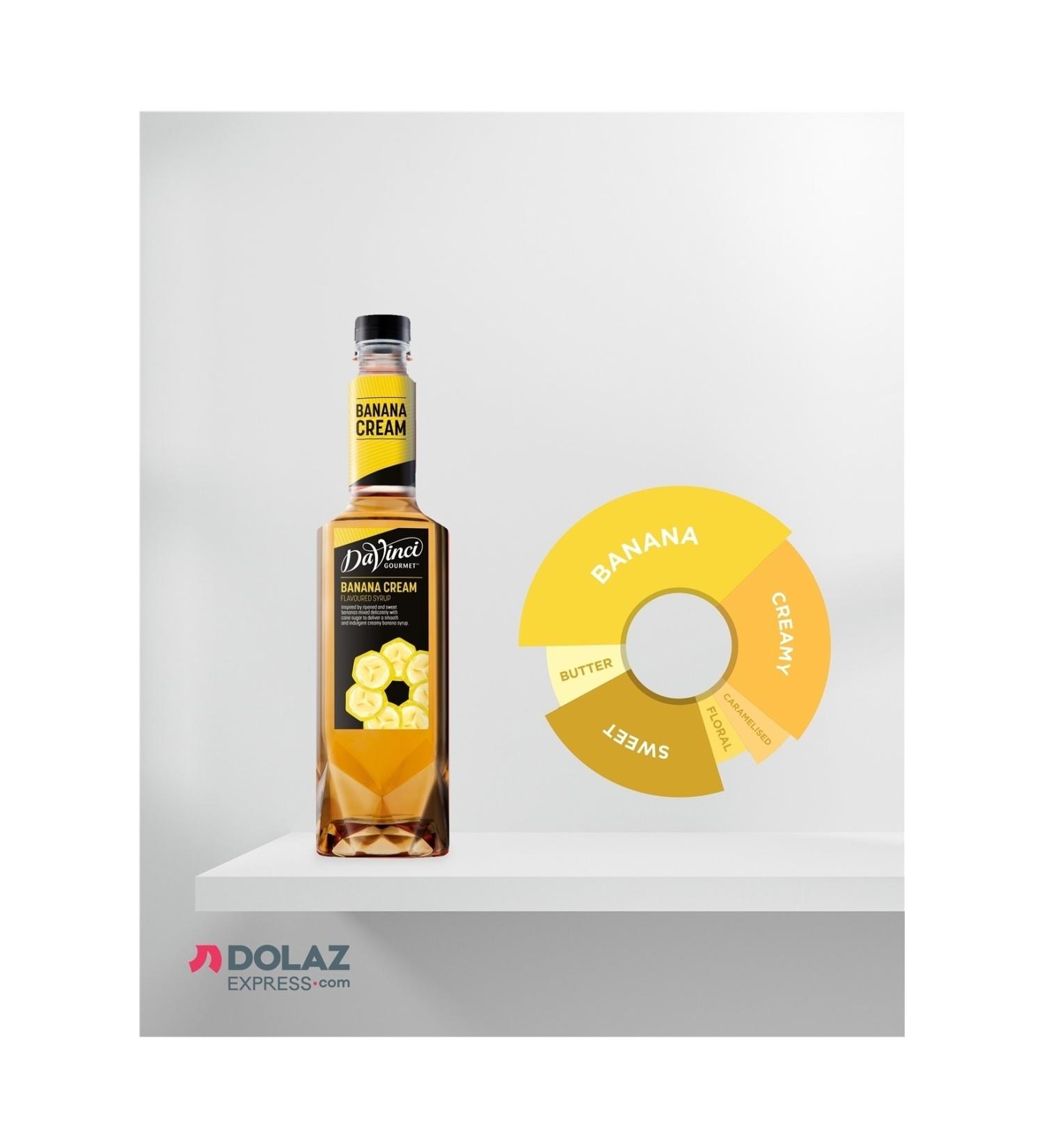 DaVinci Gourmet Banana Flavored Syrup 750 ml