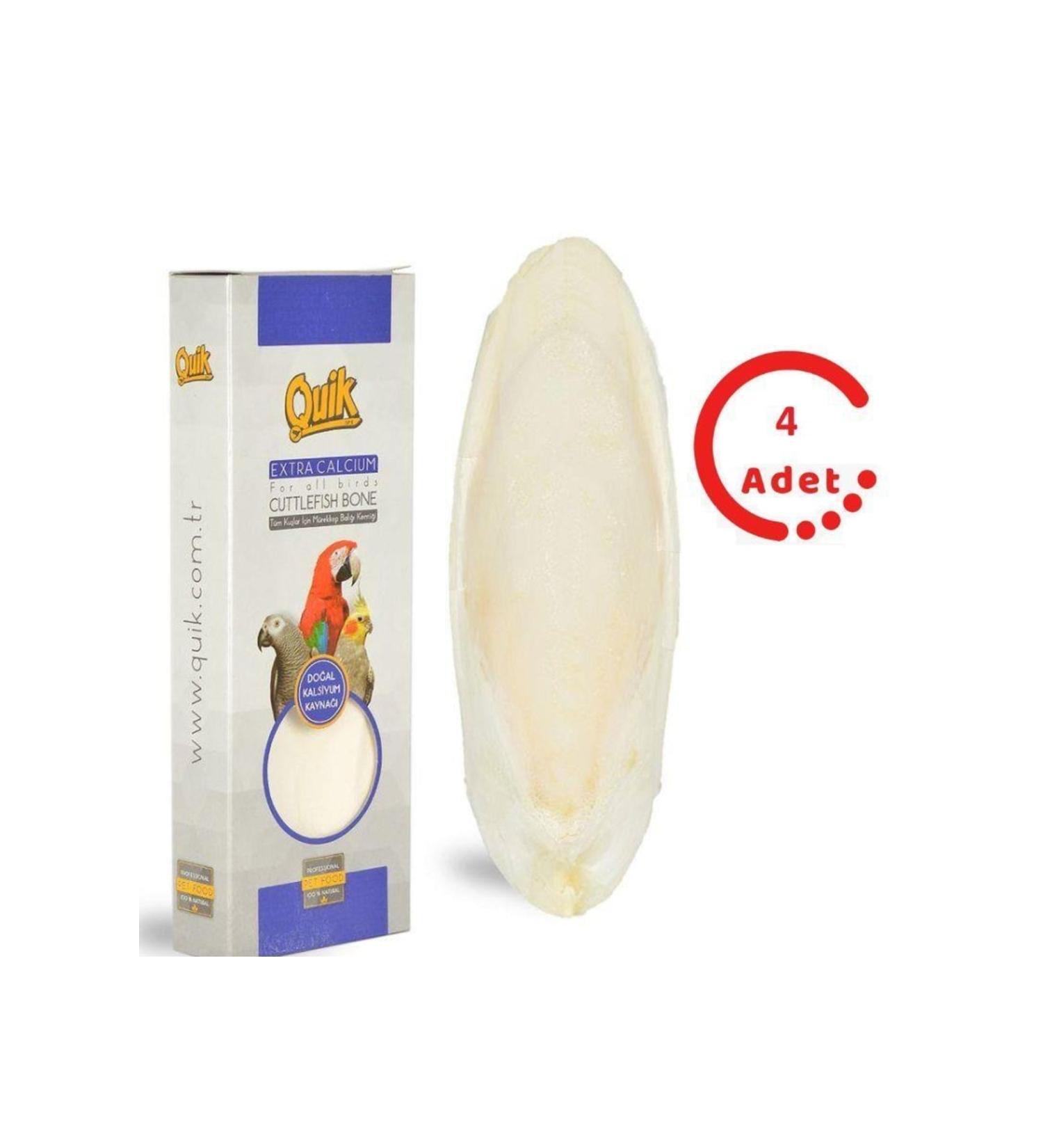 Quik Large Cuttlefish Bone X 4 Pcs