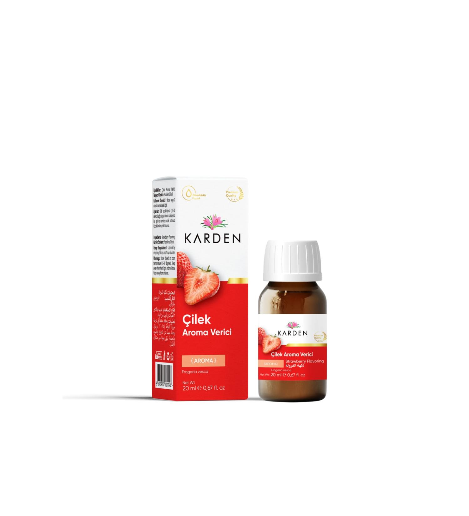 Karden Strawberry Flavoring 20 ml - Buy Online on GoSupps.com