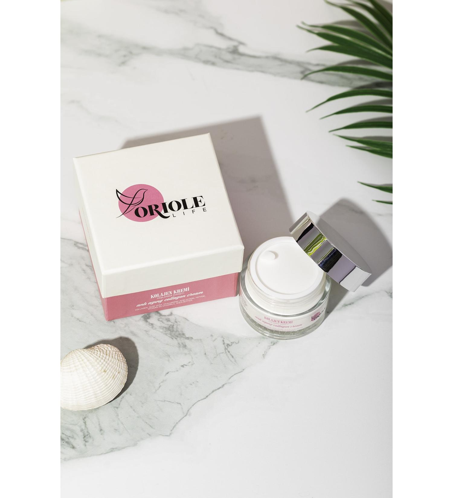 Oriole Life Natural Collagen Cream Anti-Aging Anti Aging Collagen Cream - Hyaluronic Acid Shea Butter