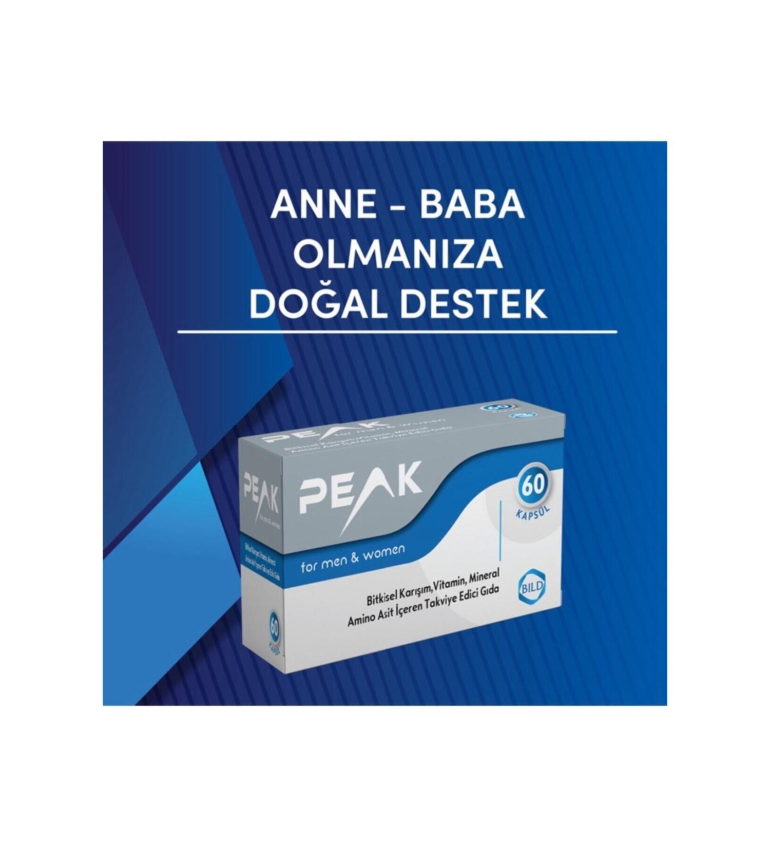 Peak 60 Capsules - Buy Online on GoSupps.com