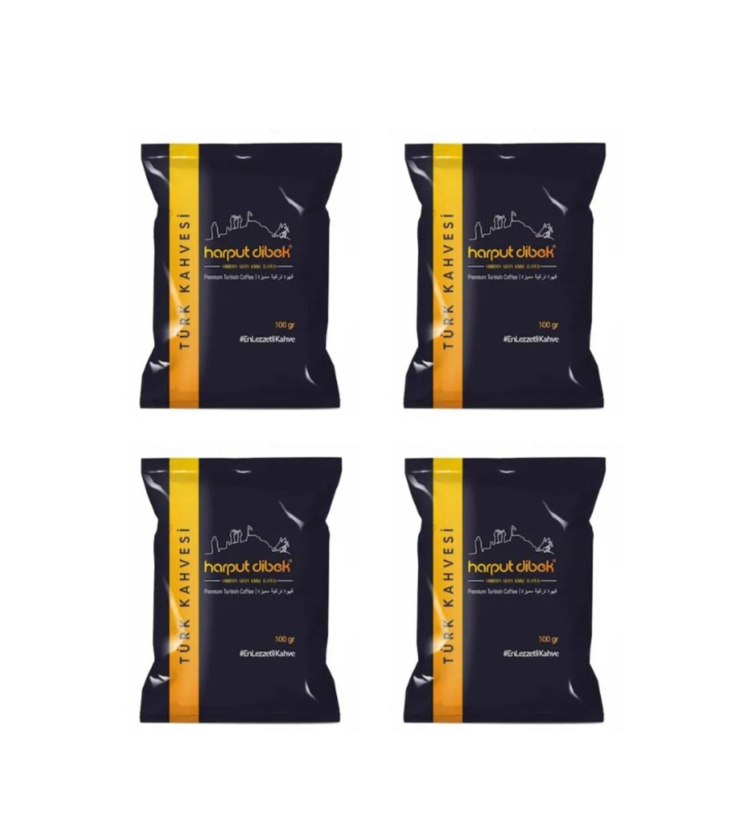 HARPUT D BEK Turkish Coffee 4 Pieces (4x100 gr)