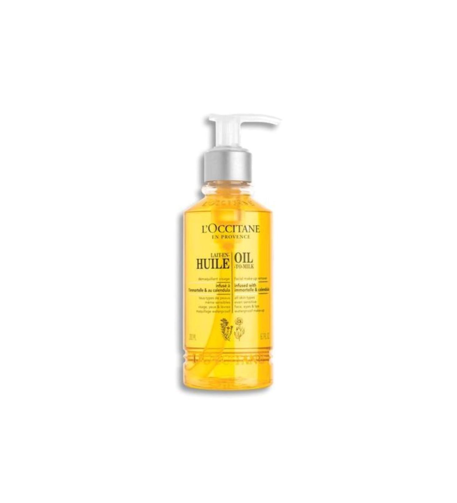 L'Occitane Infusions Oil To-milk Facial Make-up Remover - Infusions Make-up Removal Oil - Buy Online on GoSupps.com