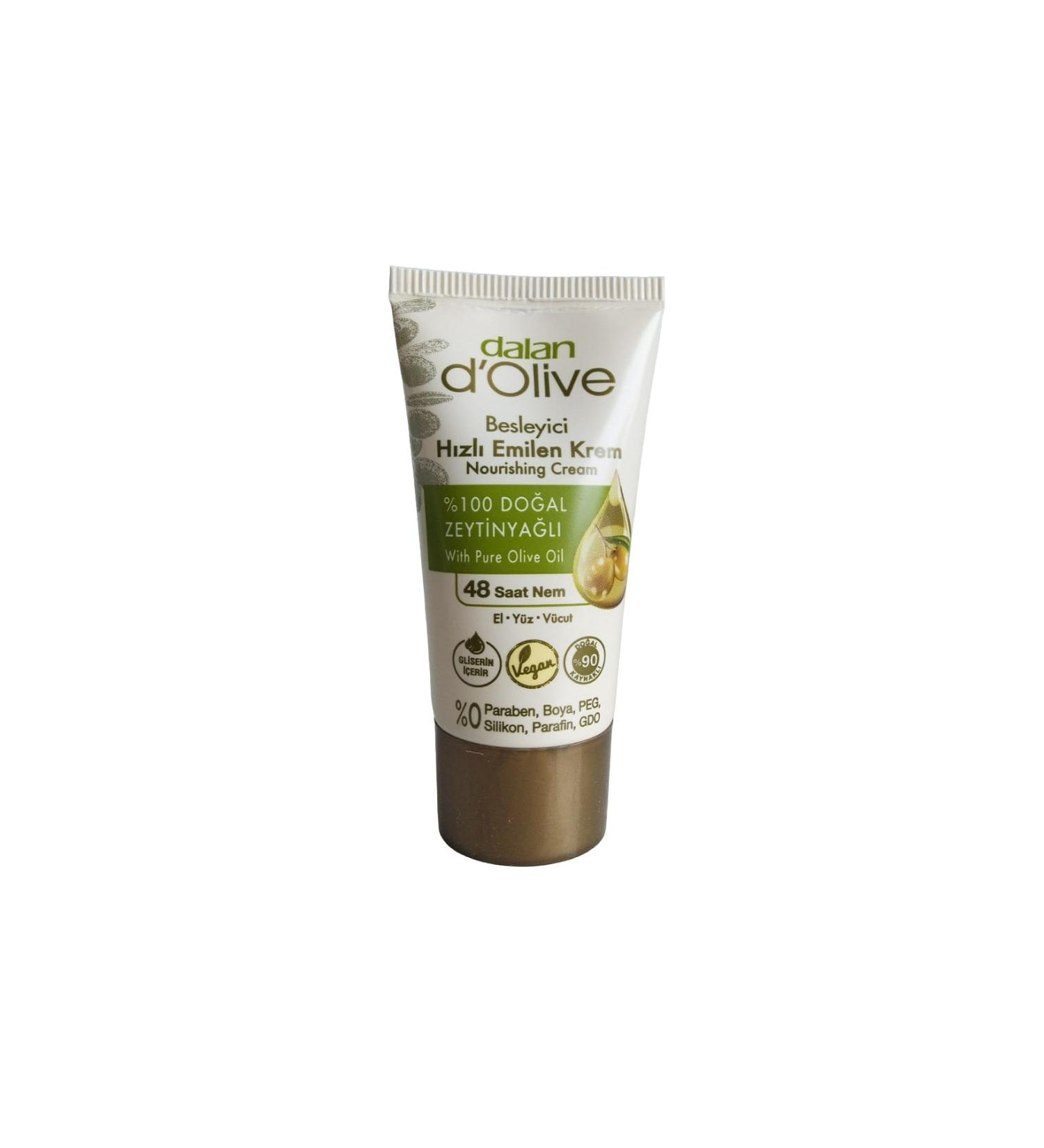 Dalan Dolive Mini Olive Oil Fast Absorbing 20 ml Tube Cream  - Buy Online on GoSupps.com