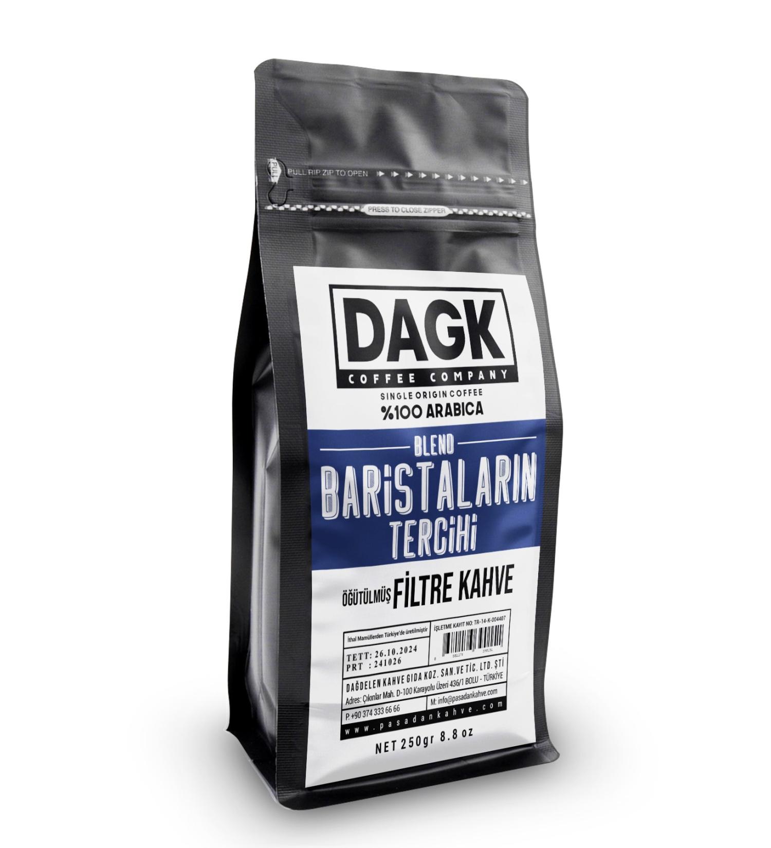 Dagk Baristas' Choice Filter Coffee 250g Ground - Buy Online on GoSupps.com