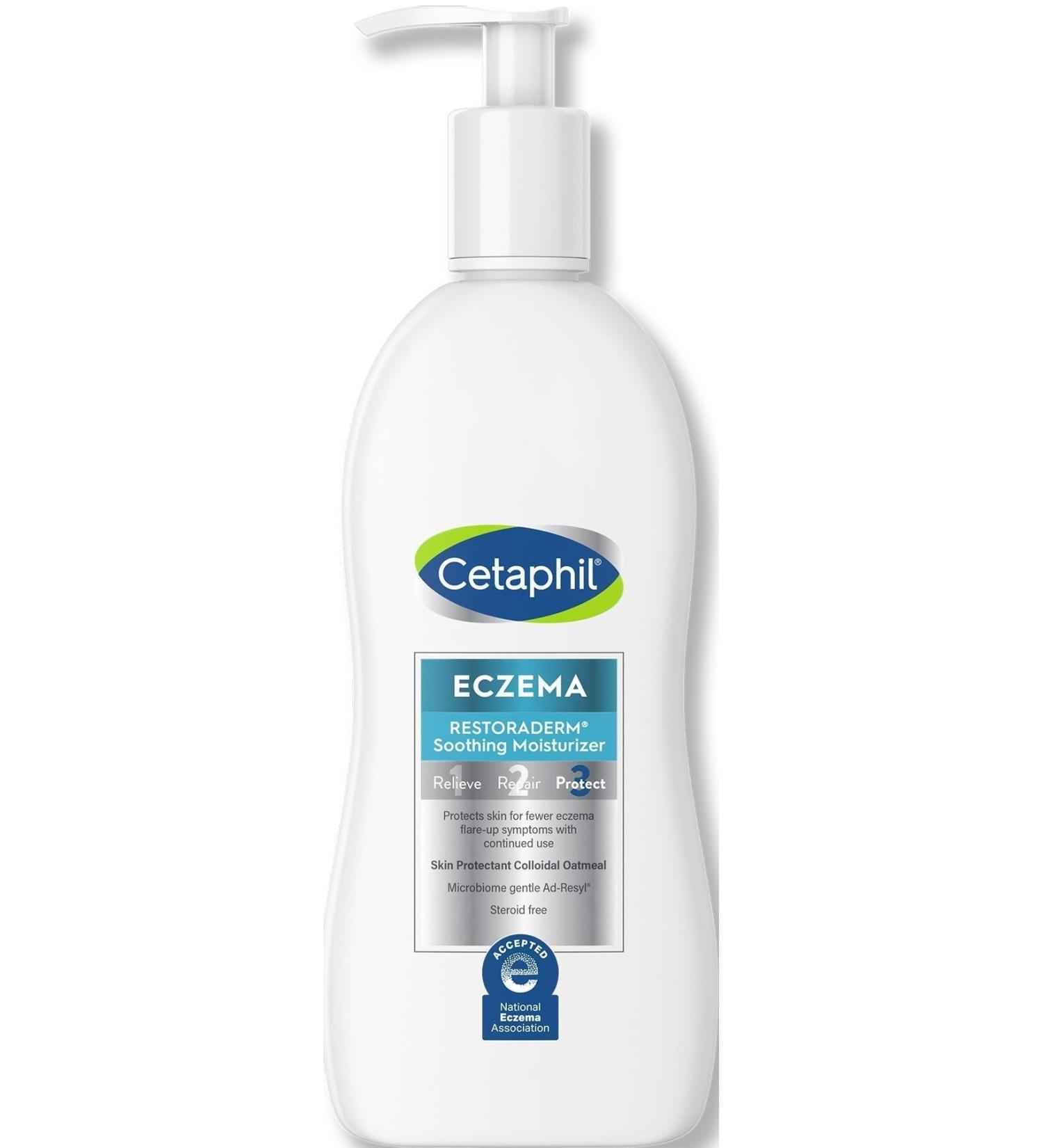 Cetaphil Eczema Restoraderm Soothing Moisturizer 296ML - Buy Online on GoSupps.com