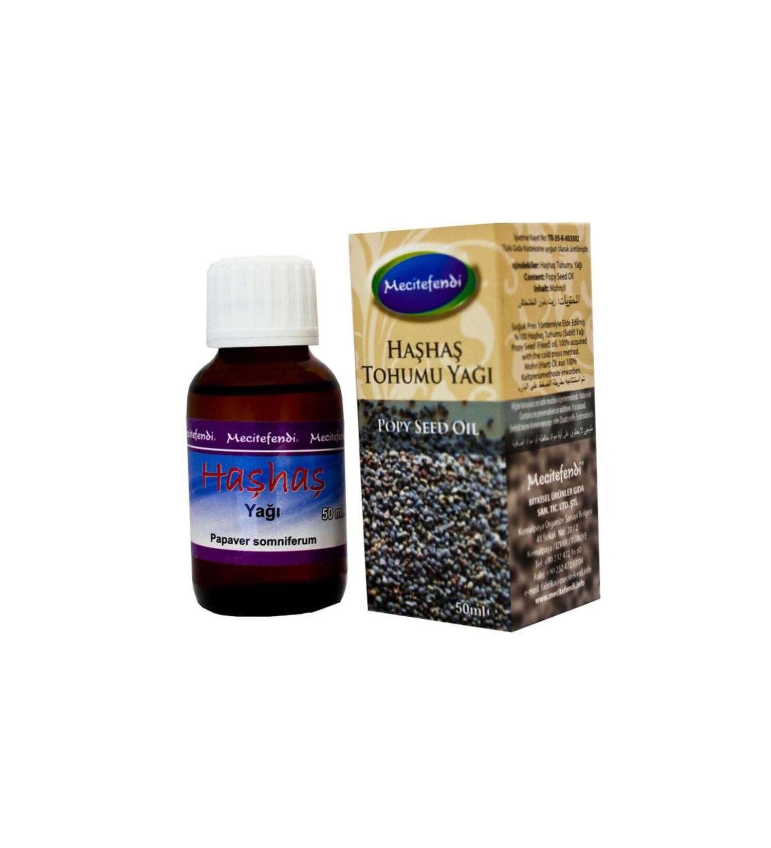 Mecit Efendi Poppy Seed Oil 50Ml Mecitefendi