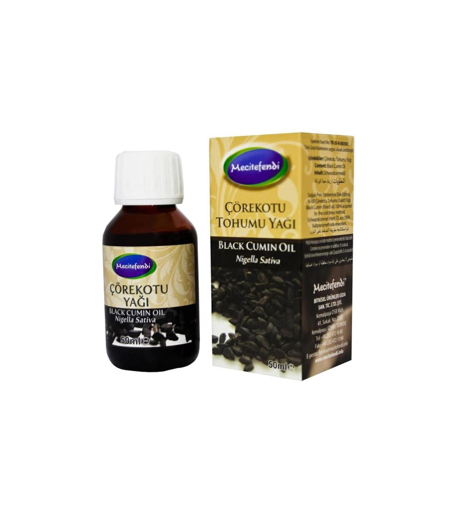 Mecit Efendi Black Cumin Oil (Black Cumin) 50 ml Mecitefendi