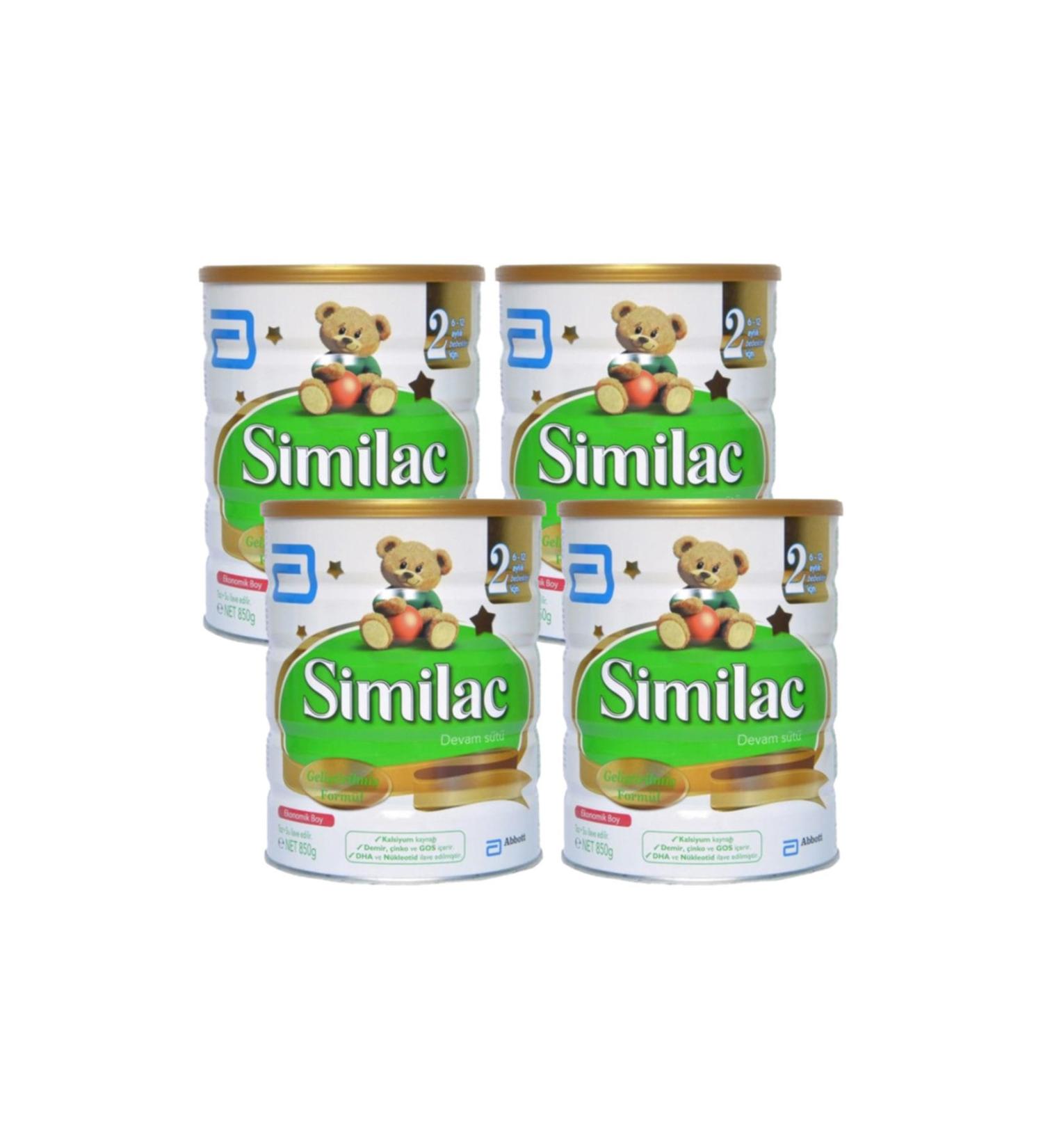 Similac 2 Follow-On Milk 850 Gr 4-PACK