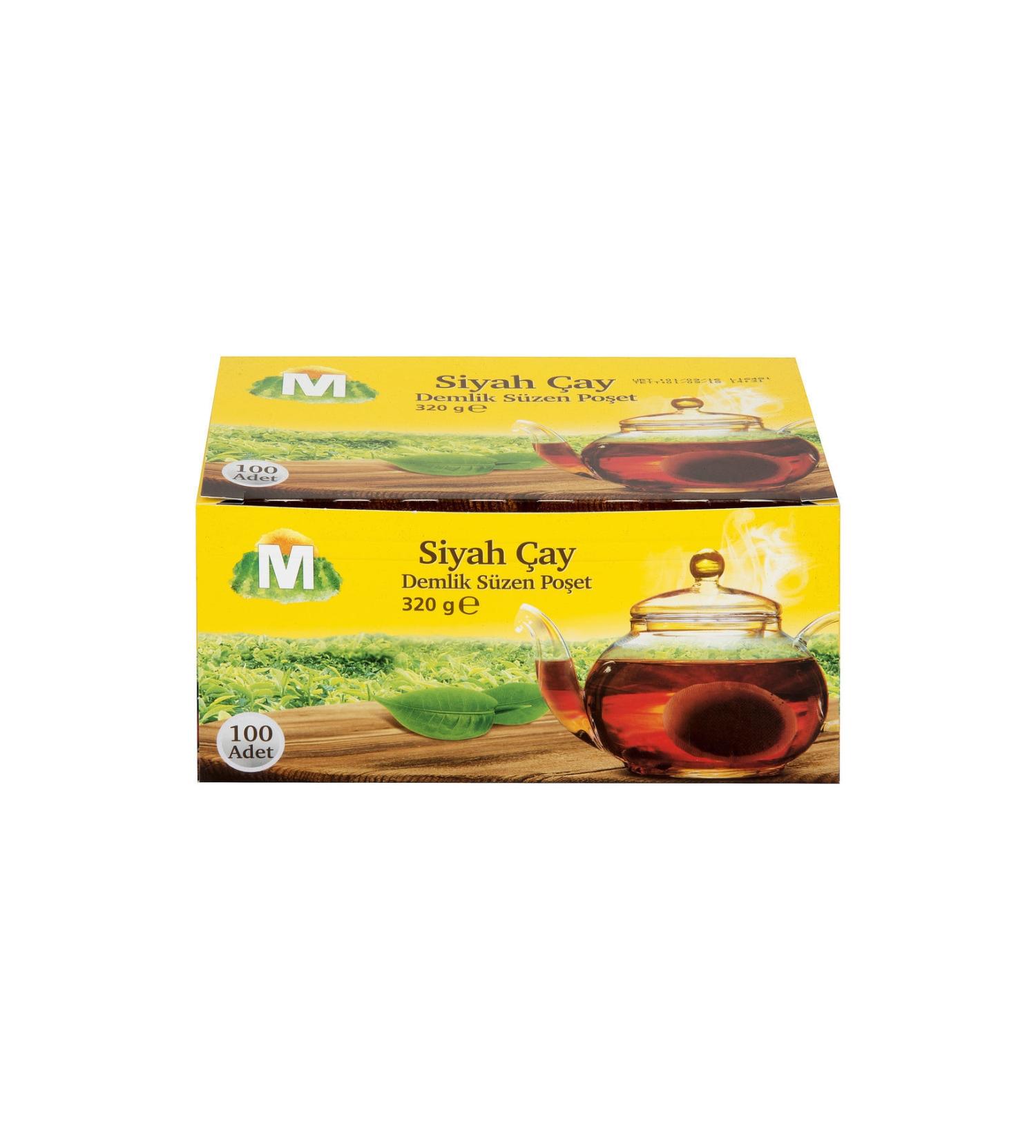 Migros Teapot Tea Bag 320 g 100 pieces