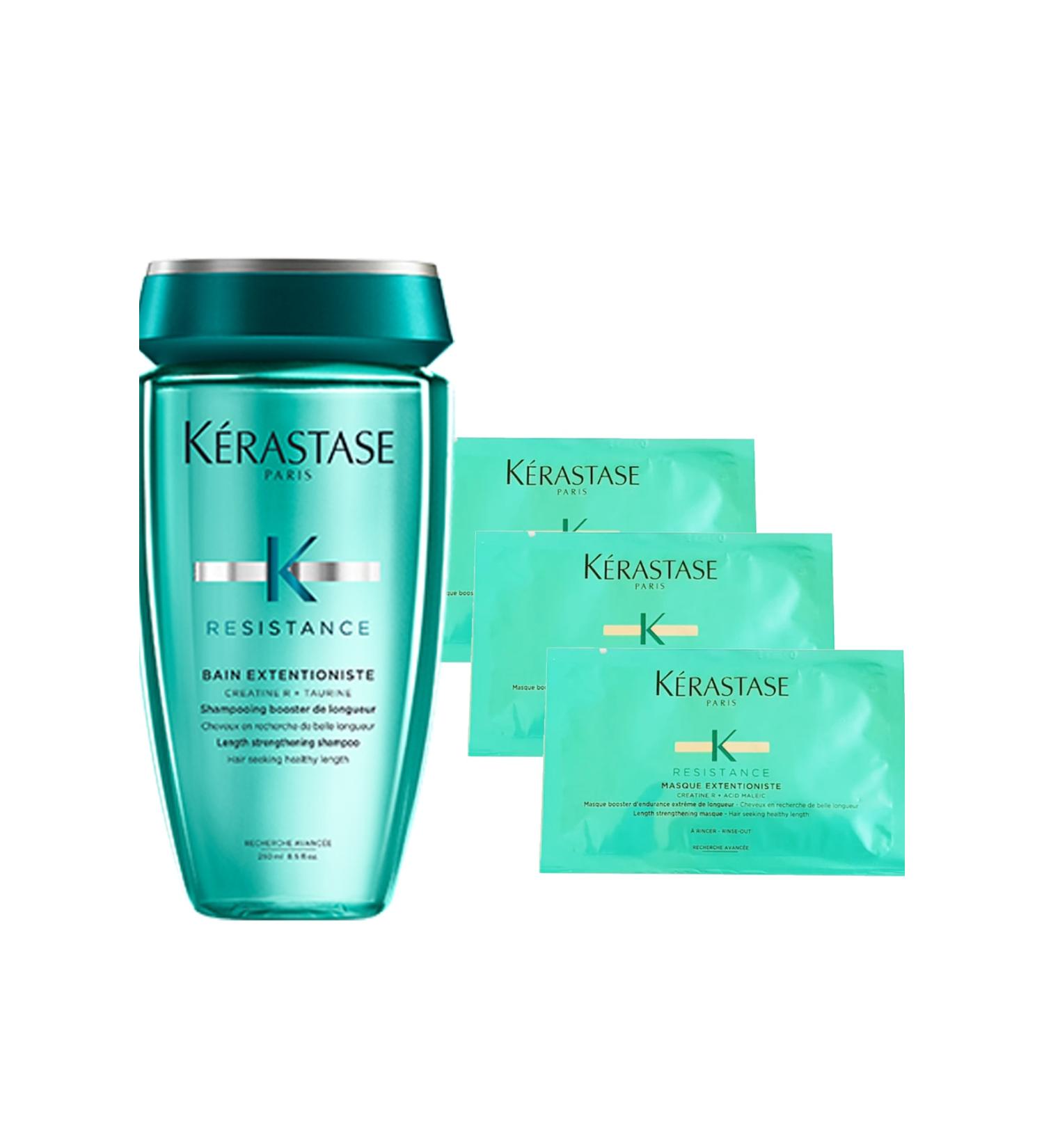 Kerastase Extentioniste Revitalizing Shampoo 250 ml + Hair Growth Mask 3 x 15 ml 2840095040770