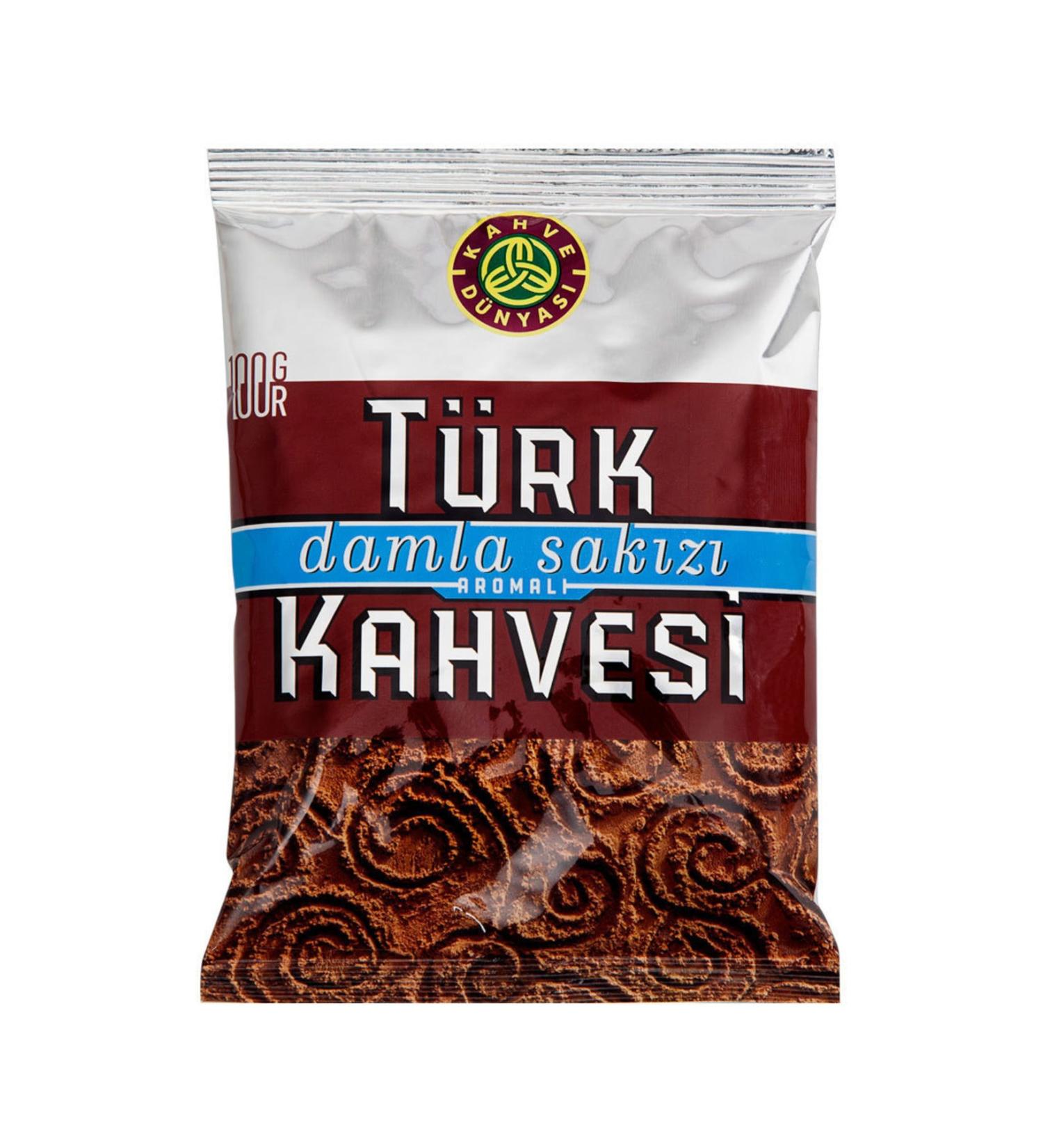 Kahve D nyas Mastic Turkish Coffee 100gr 4 Pieces