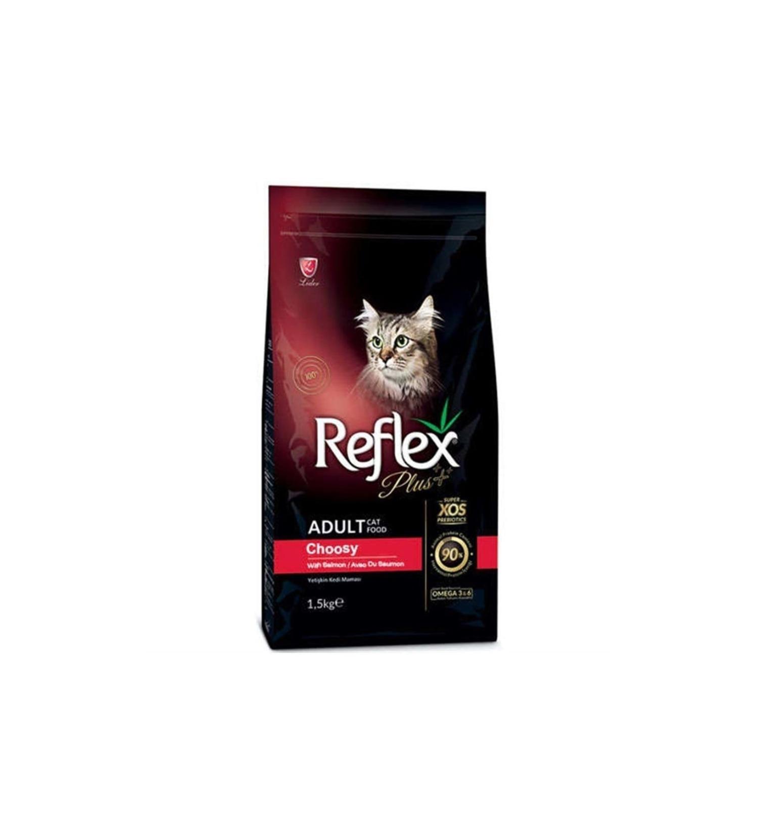 Reflex Reflex Plus Choosy Salmon Picky Cat Food 1.5 Kg