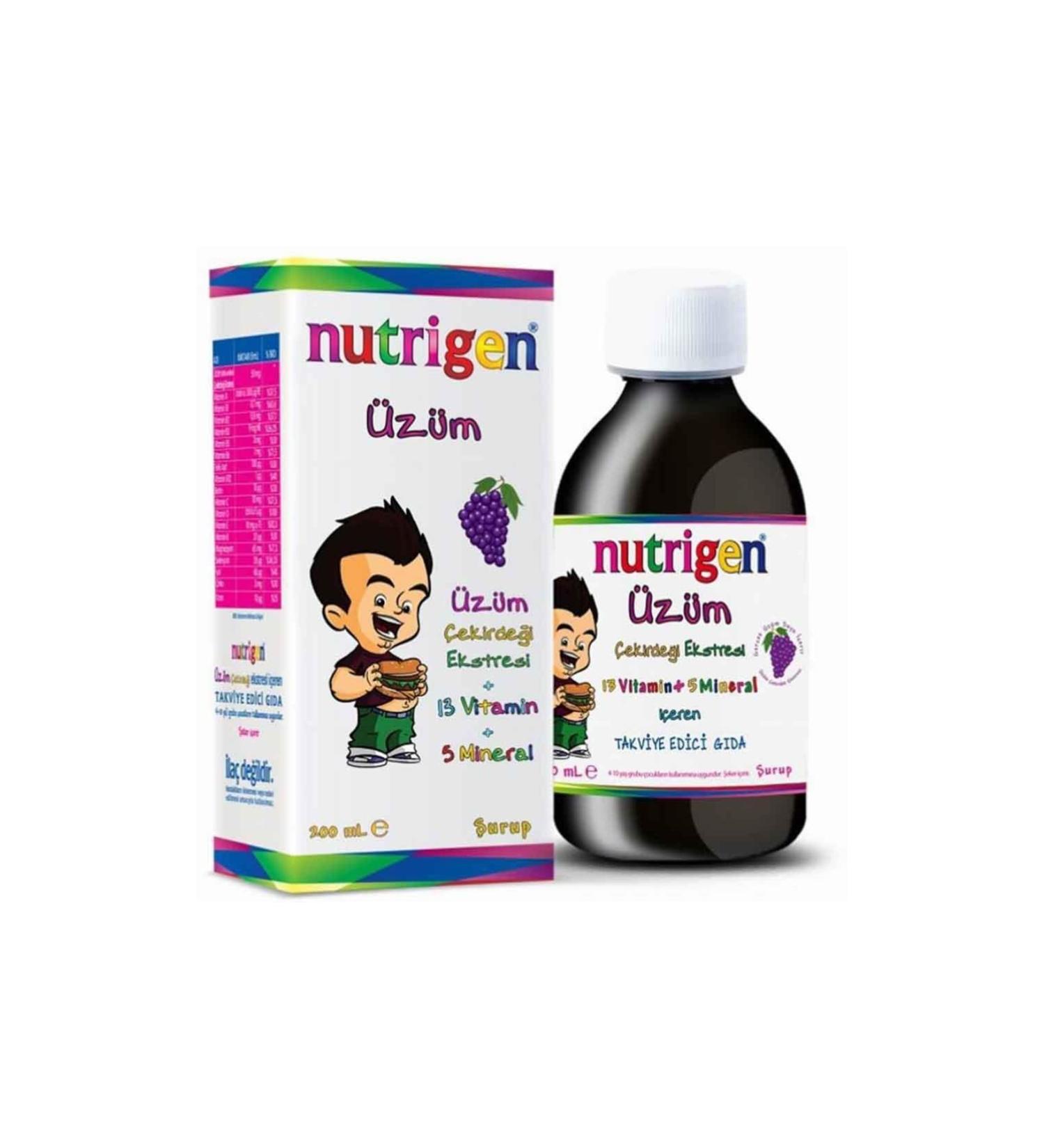 Nutrigen Grape Vitamin 200 Ml 3 Pieces