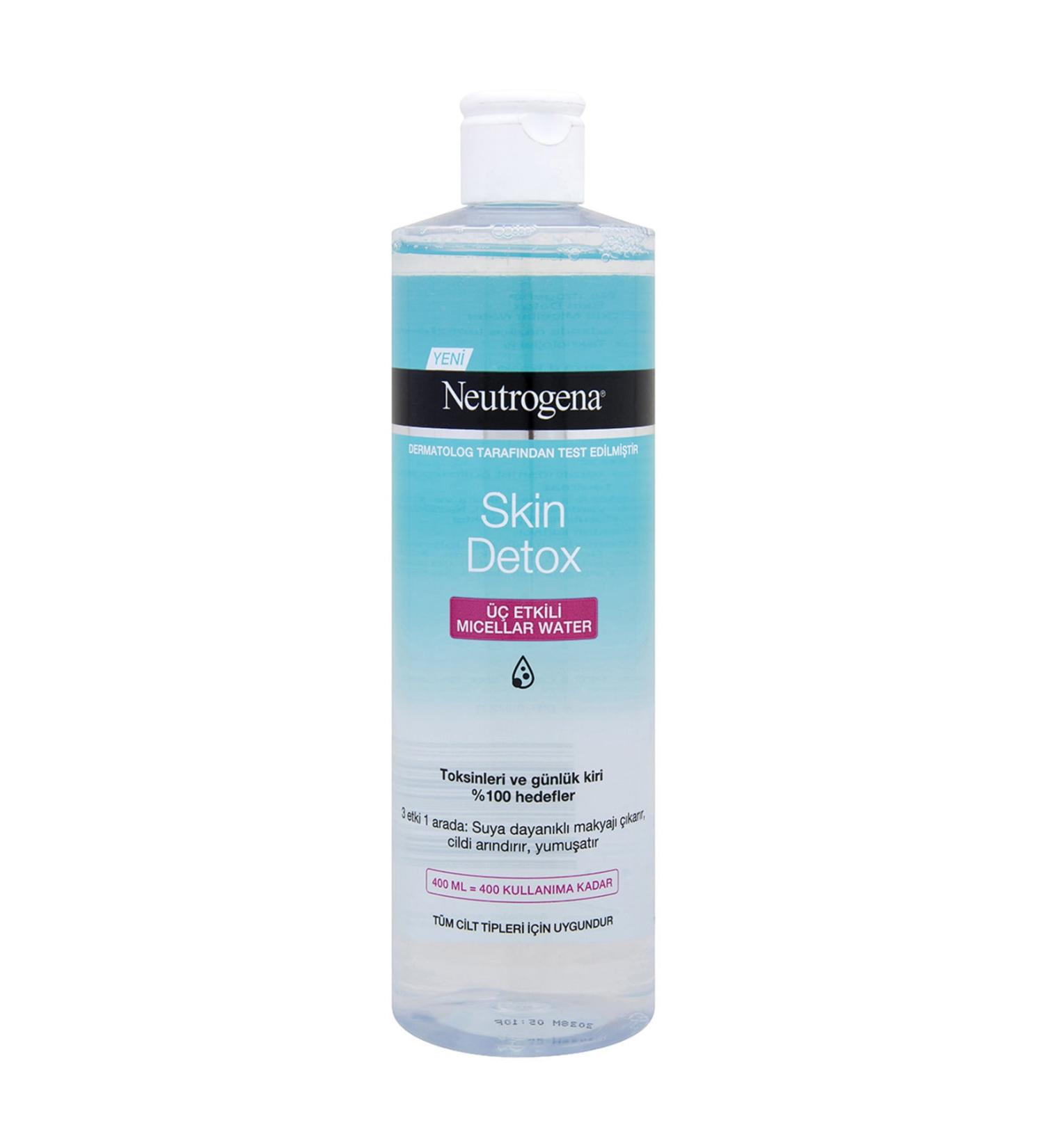 Neutrogena Skin Detox 3 Effect Micellar Water 400Ml