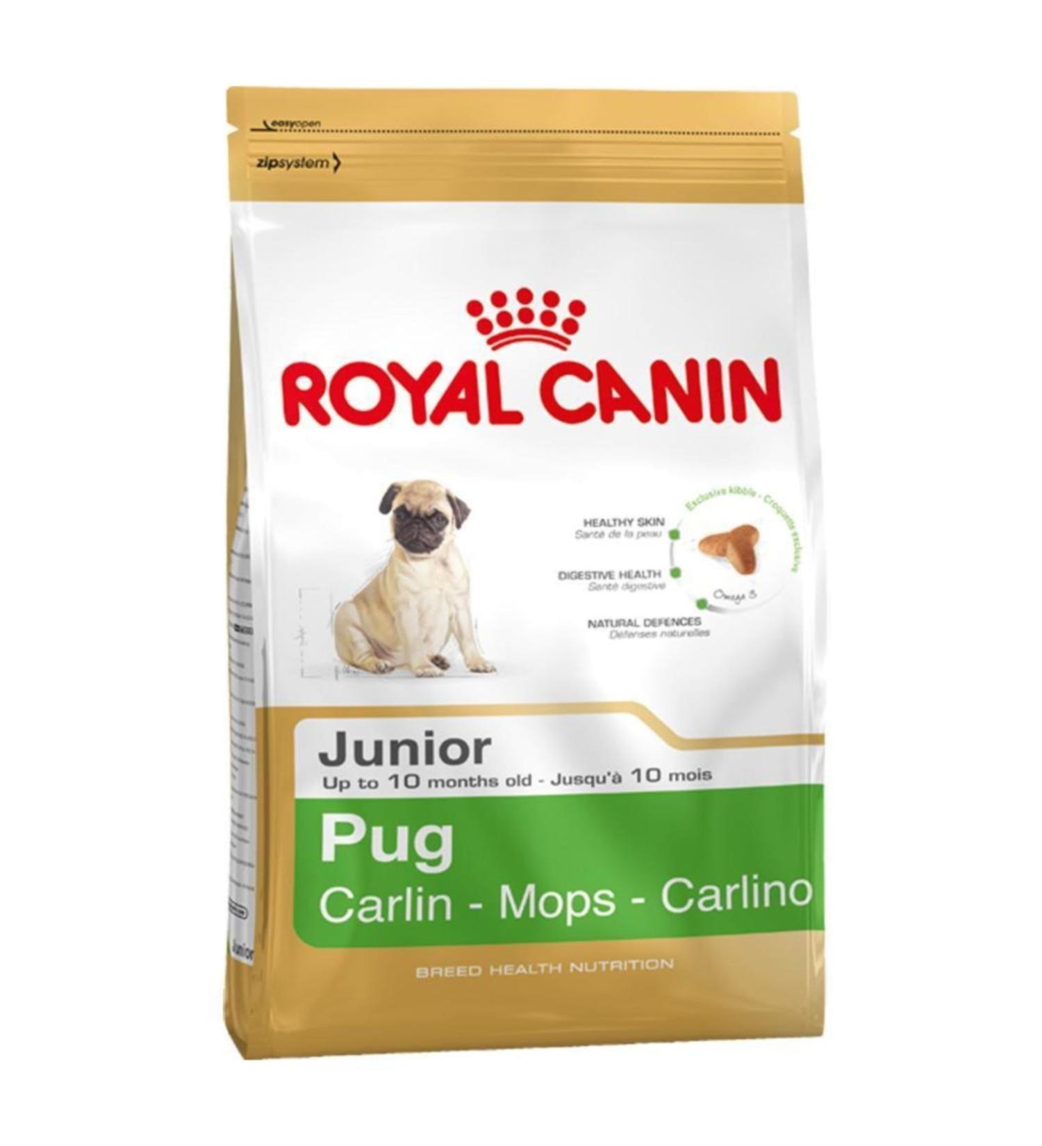 Royal Canin Pug Puppy Puppy Food 1.5 Kg (original)