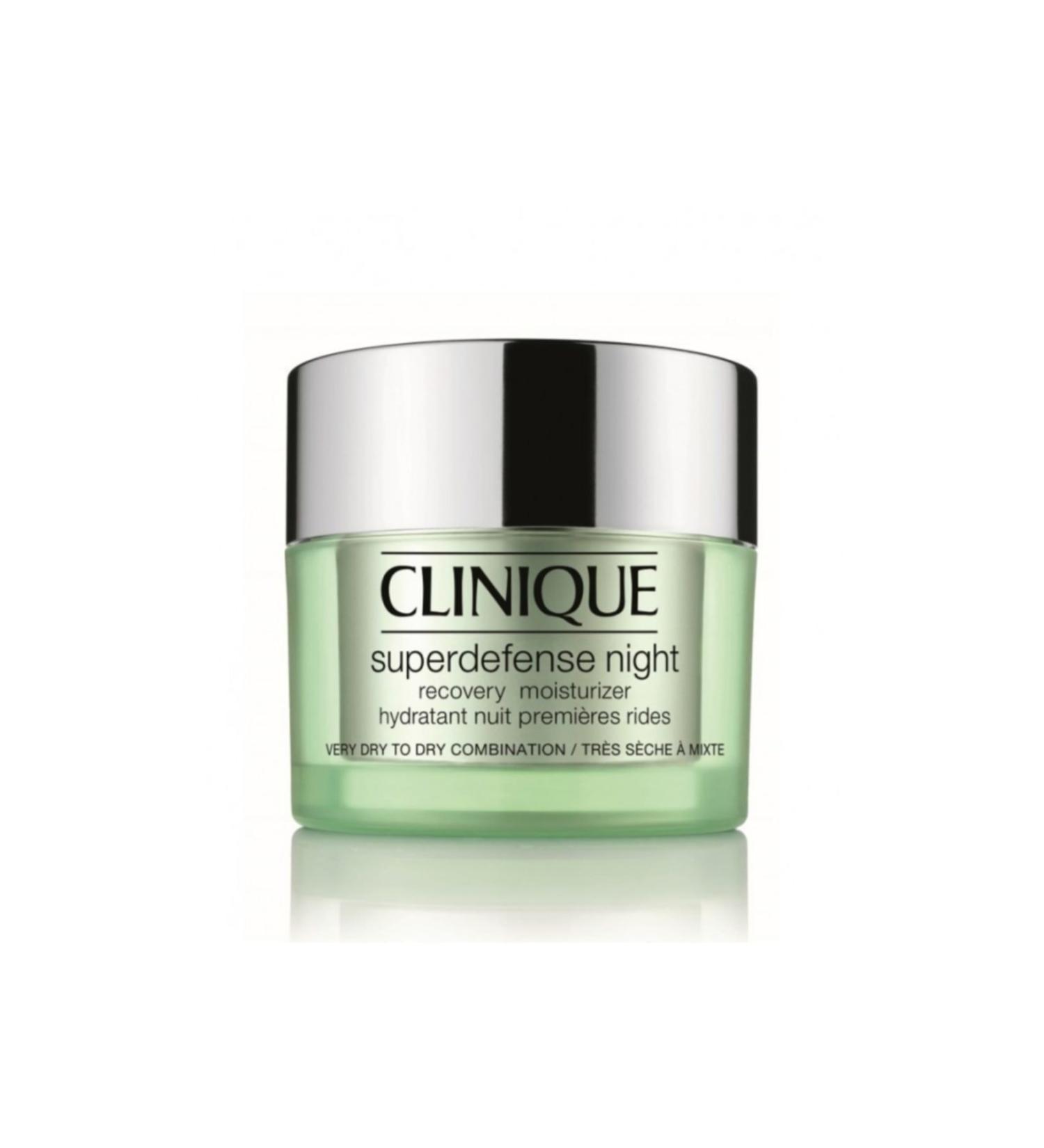 Clinique Anti-Aging and Moisturizing Night Cream Superdefense Night Skin Type 3-4 50 ml