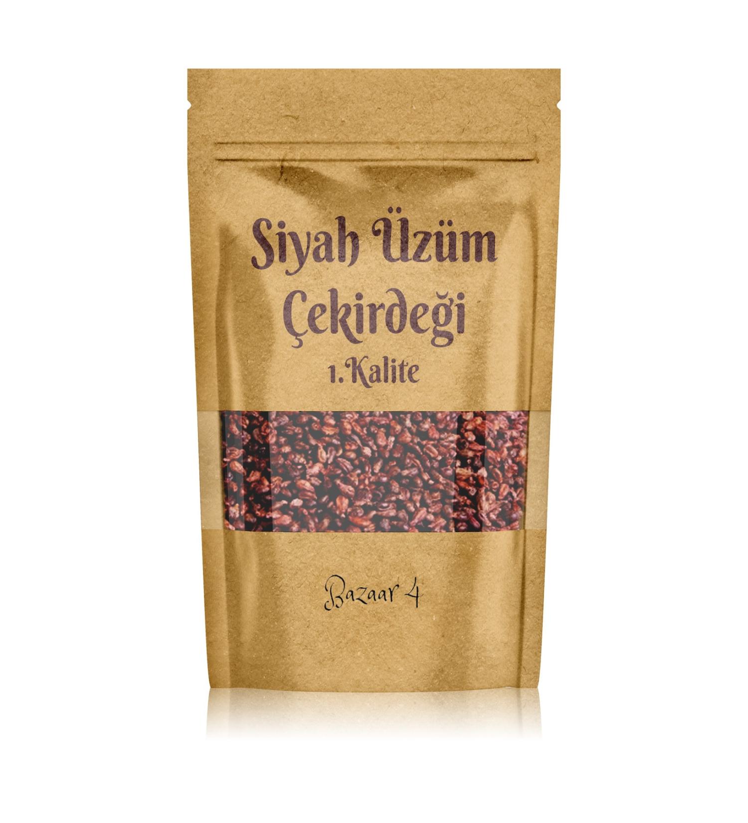 BAZAAR 4 Black Grape Seed Black Grape Seed 1500 Gr