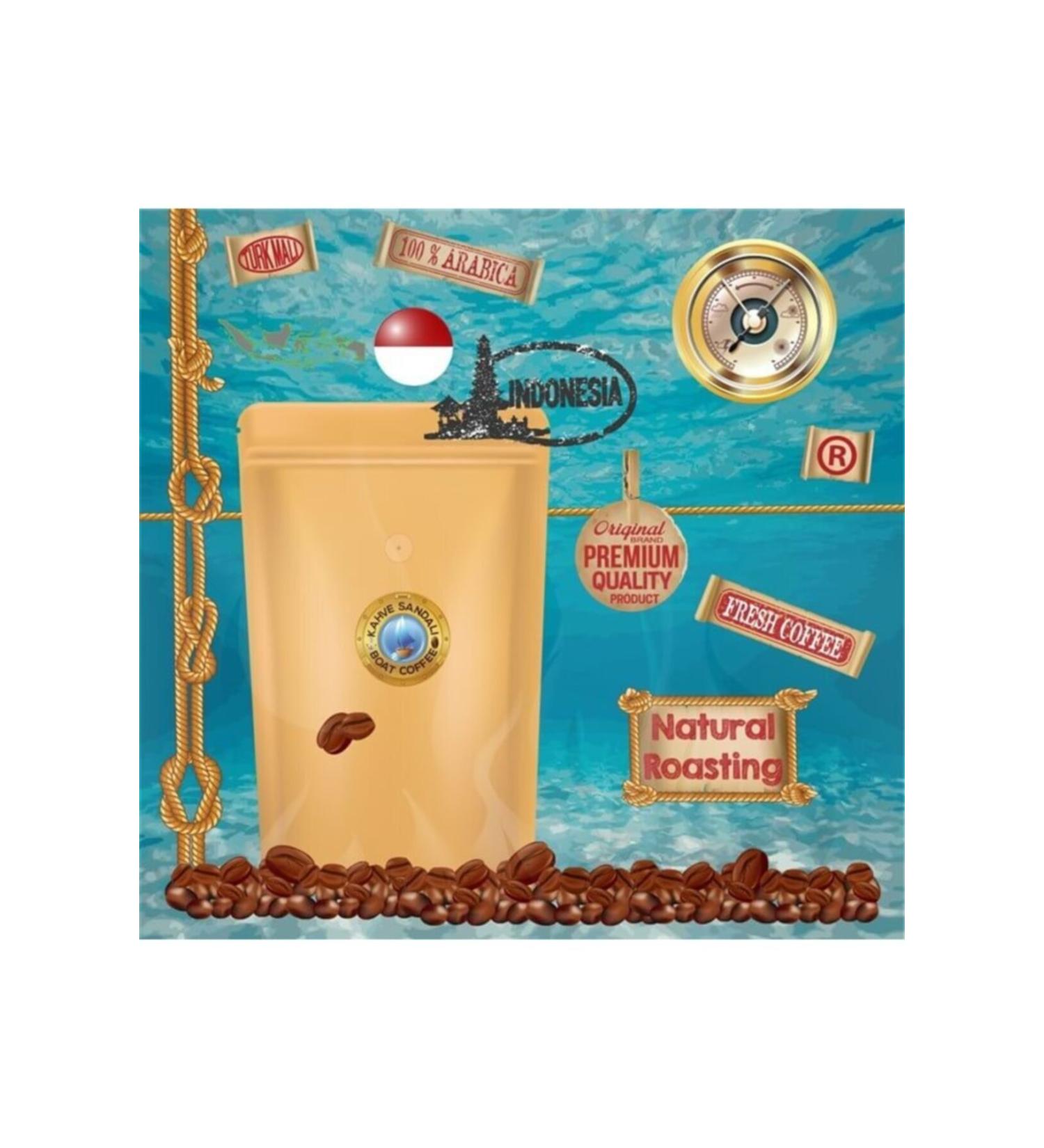 Coffee Sandal Sumatra Blue Mandheling Gr1 Local Filter Coffee - 250 grams