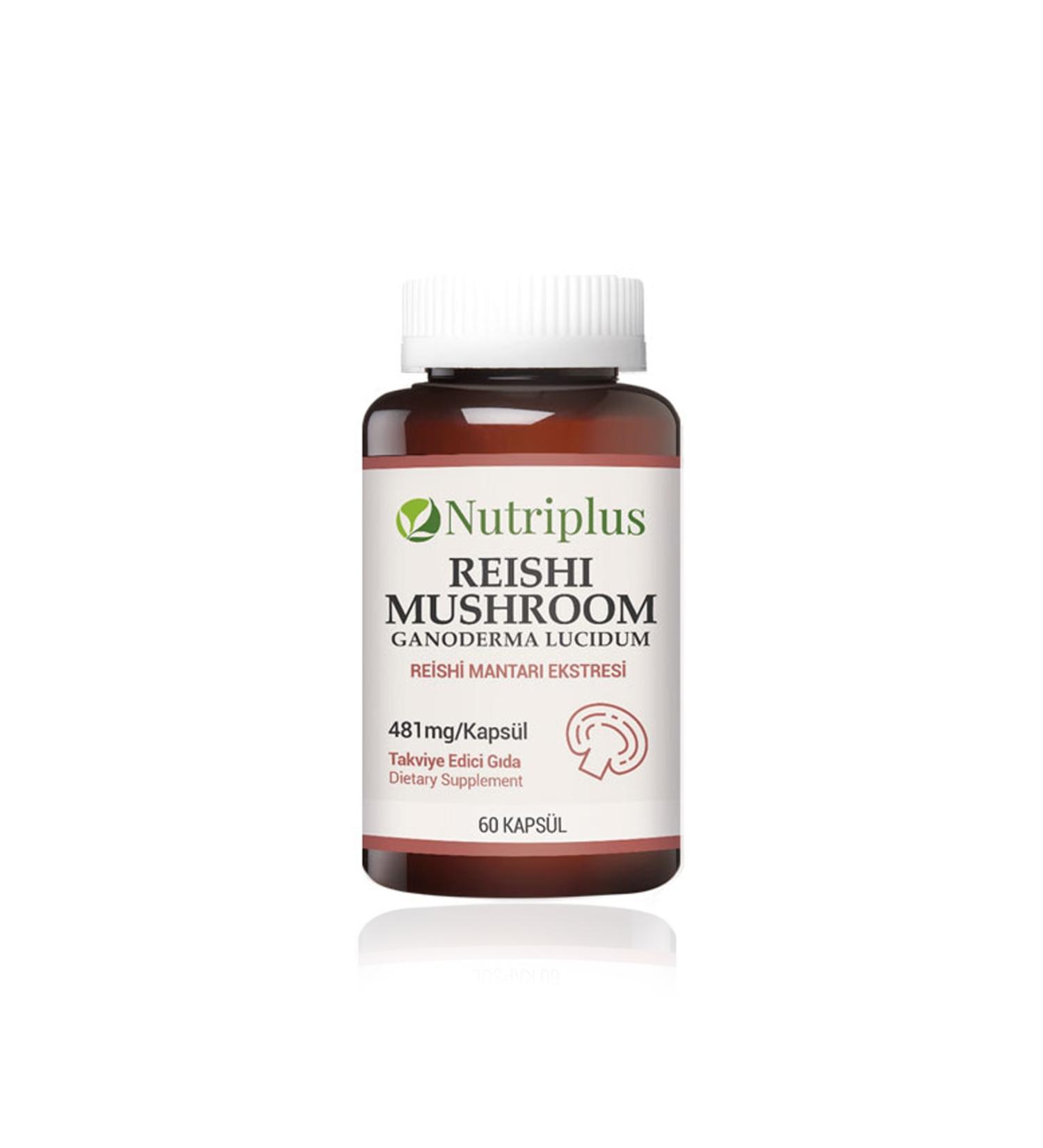 Farmasi Nutriplus Reishi Mushroom Extract - 60 Capsules 8690131410780