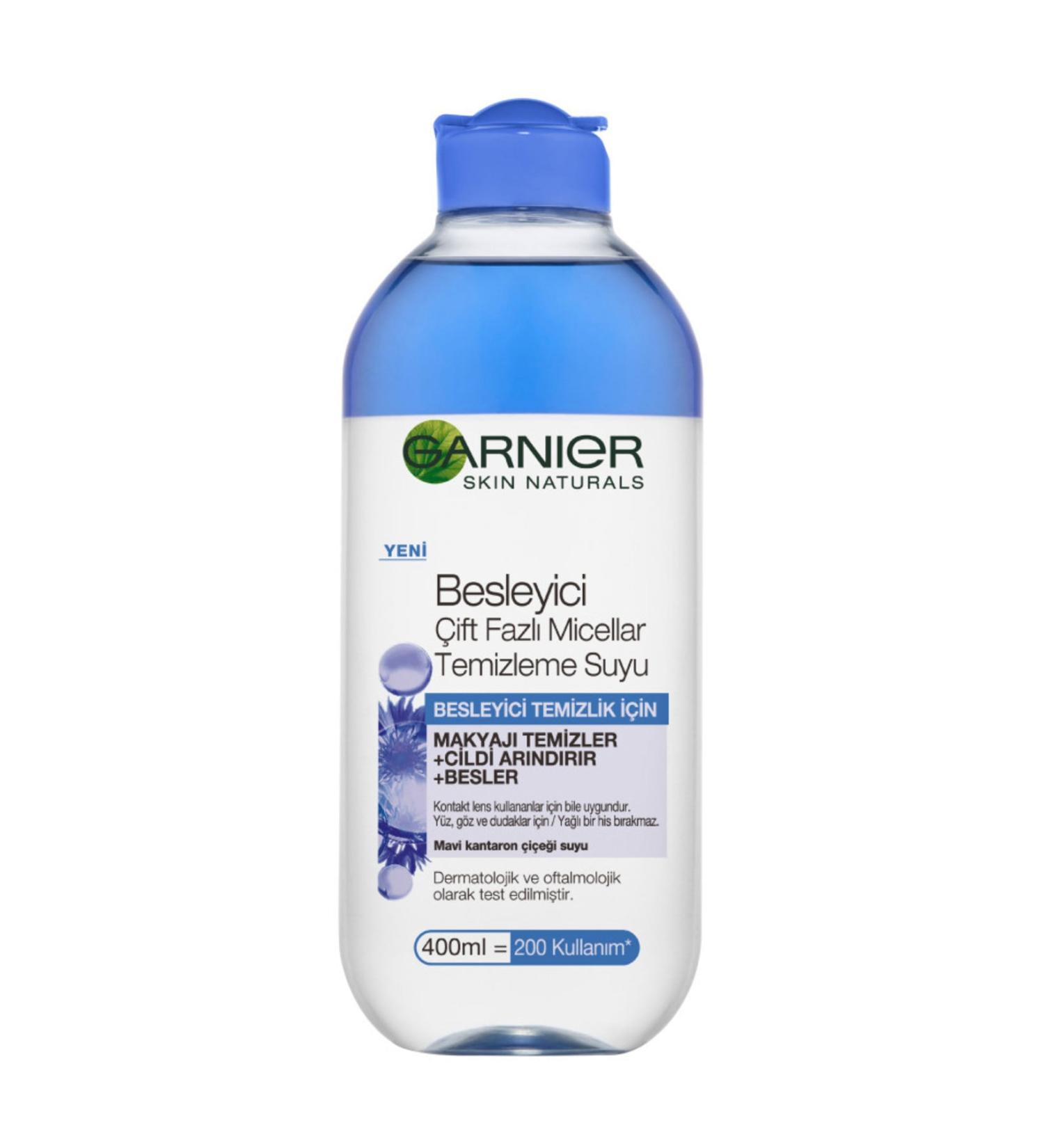 Garnier Garnier Dual Phase Blue Micellar 400 Ml